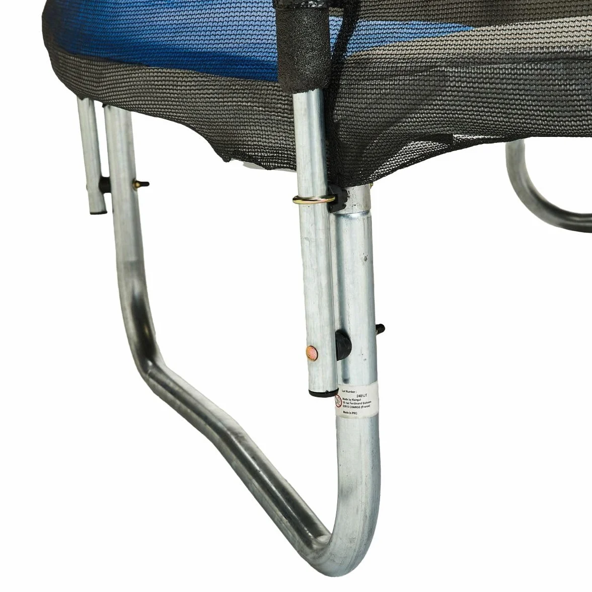 Trampoline rond RALLI avec filet, échelle et bâche de protection