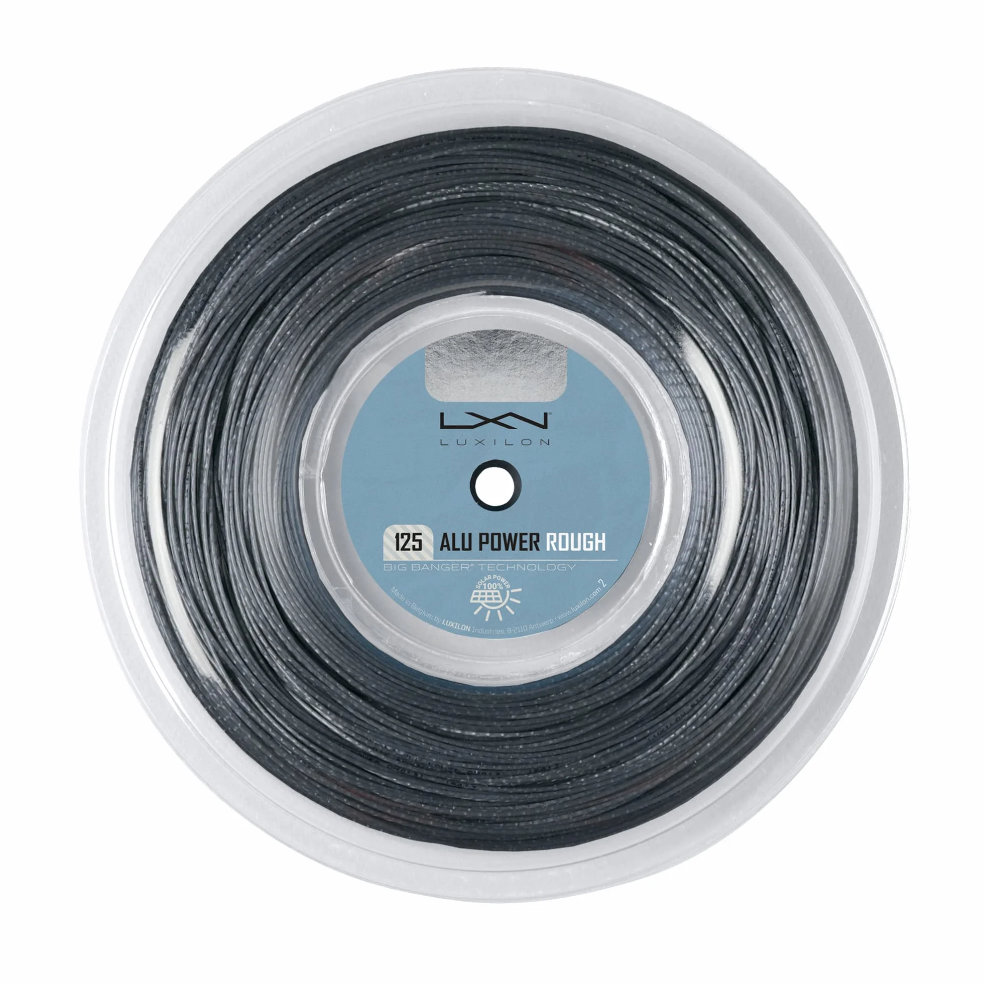 Wilson Salomon Cordages pour Raquette Luxilon, Alu Power 125 Rough, Rouleau de 220 mètres, Couleur Argent, 1,25 mm, Unisexe, WRZ990200