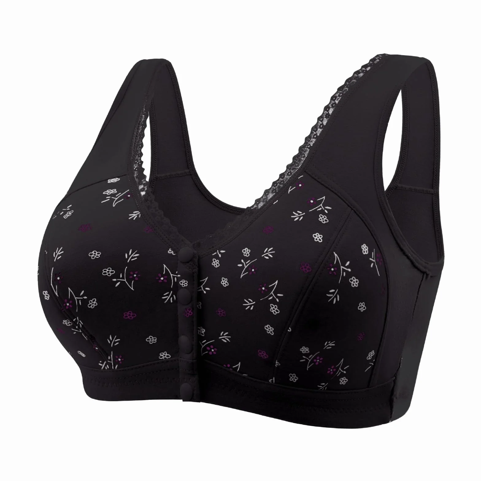 Femmes Grande Taille Soutien-Gorge Dentelle Bleu
