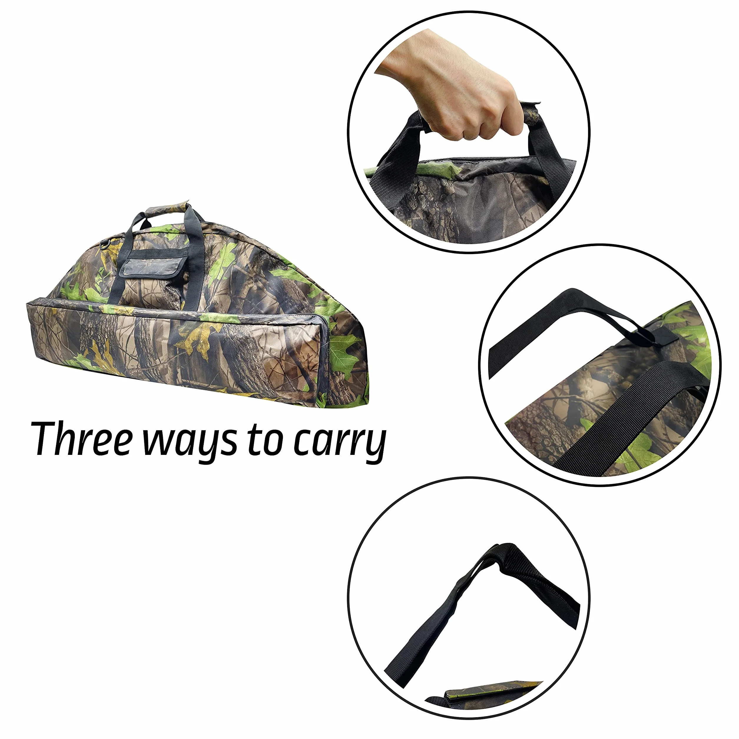 Alephnull Sacs Darcs de tir à Larc Sac de Transport pour Arc a Poulie 95/115 cm Étui d'arc Sac d'Arcs pour Arc Compound pour La Chasse pour la Chasse et Le tir en Plein air