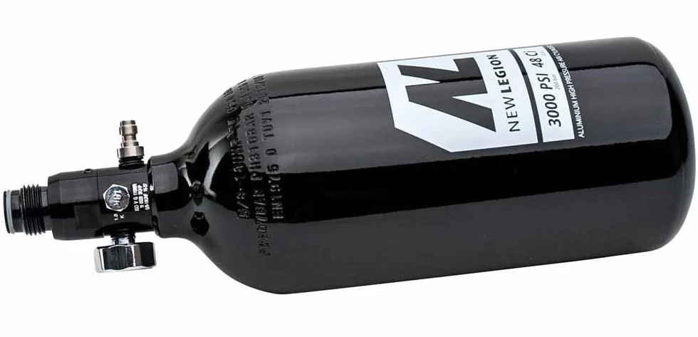 Bouteille d'oxygène aluminium Paintball HP 200 Bar 0,8l