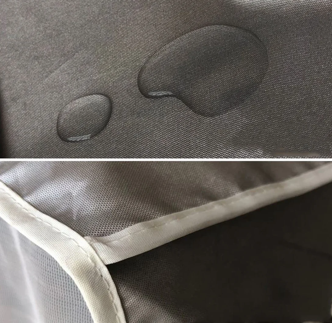 Housse Climatiseur Extérieur Couverture Etanche Anti-poussière 80x32x57cm