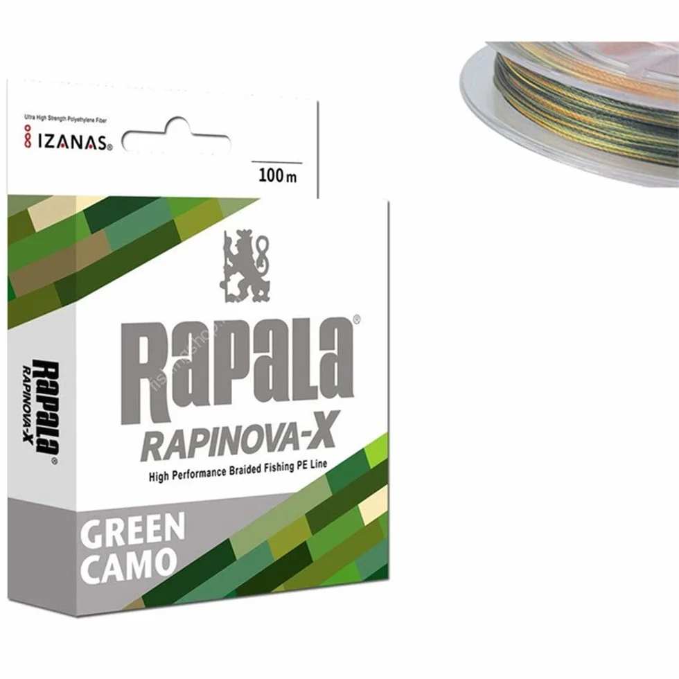 Rapala Rapinova X 100 M Braided Line