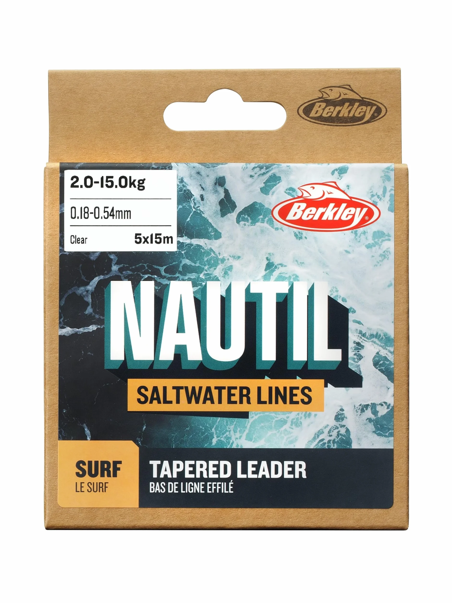 Berkley Nautil Surf Monofilament Tapered Main Fishing Line