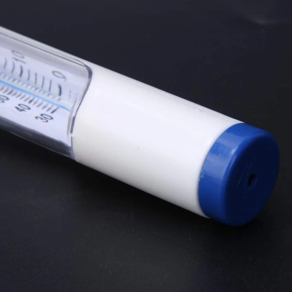 Thermomètre de bassin pour piscines de poissons blanc