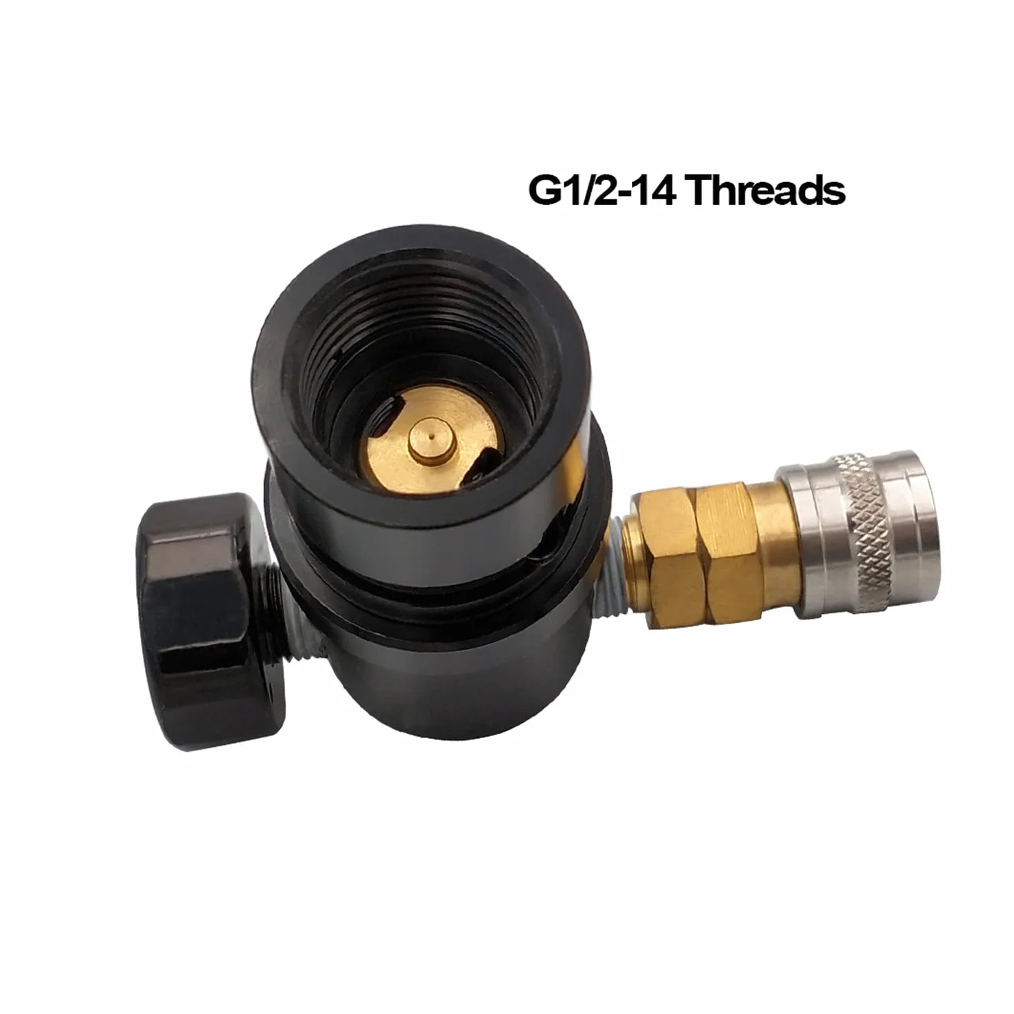 GEN2 HPA Micro MR Régulateur d'air W/US Foster Coupleur W/Remote Coil Tuyau 300 psi Manomètre Pression de sortie 40PSI-200PSI
