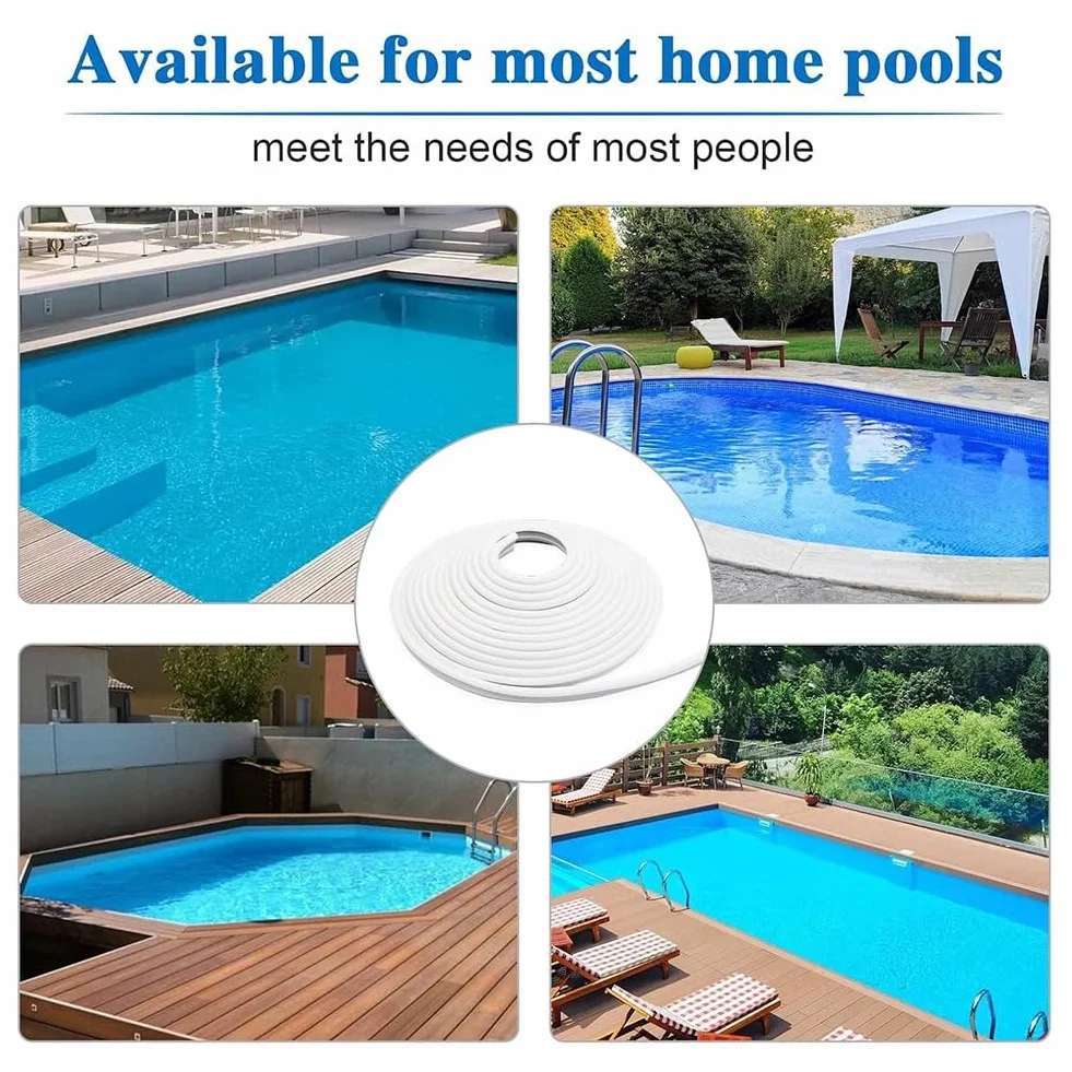 Kit de réparation pour piscine hors-sol Liner Lock 36,6 m rouleau de verrouillage