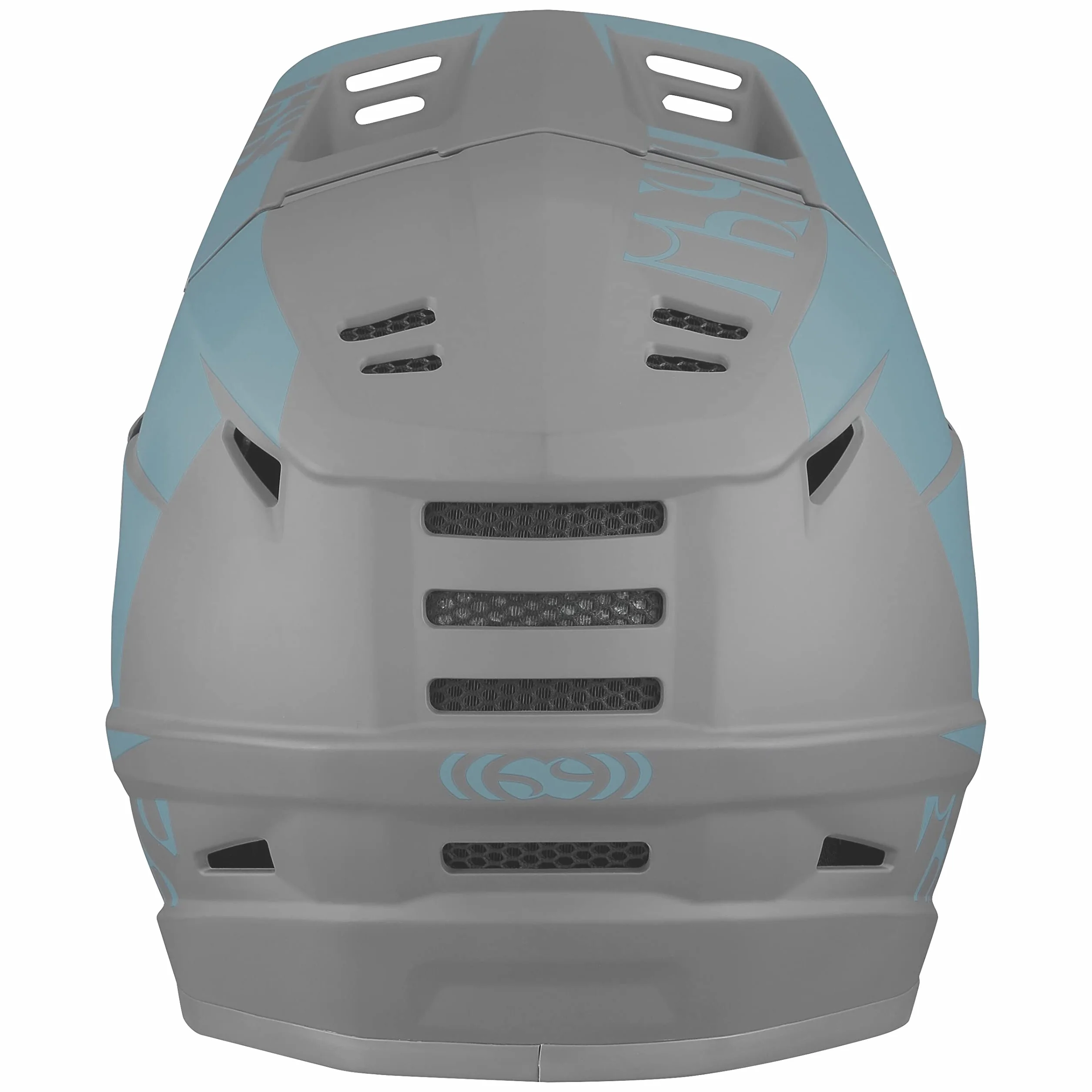 IXS Xact Evo Casque intégral VTT E-Bike BMX Adulte Unisexe Ocean-Graphite SM 53-56cm