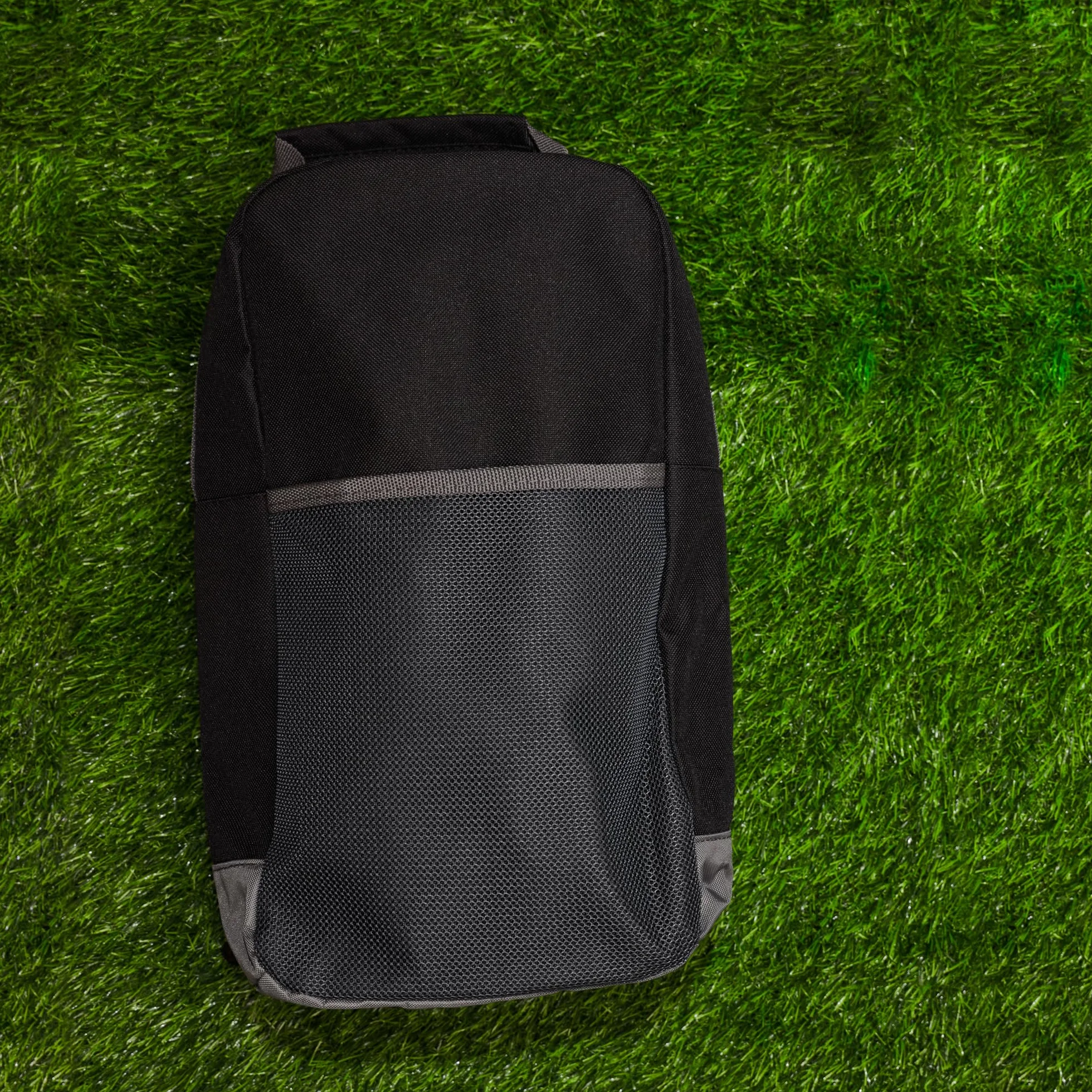 Sac à chaussures de golf brodé monogrammé Noir 35x19x12cm