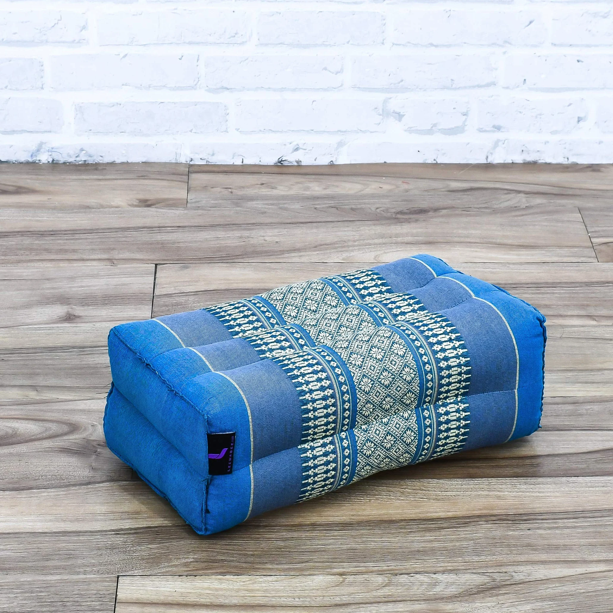 Leewadee Coussin Bloc de Yoga - Kapok Coussin de Soutien pour Yoga, Méditation & Détente