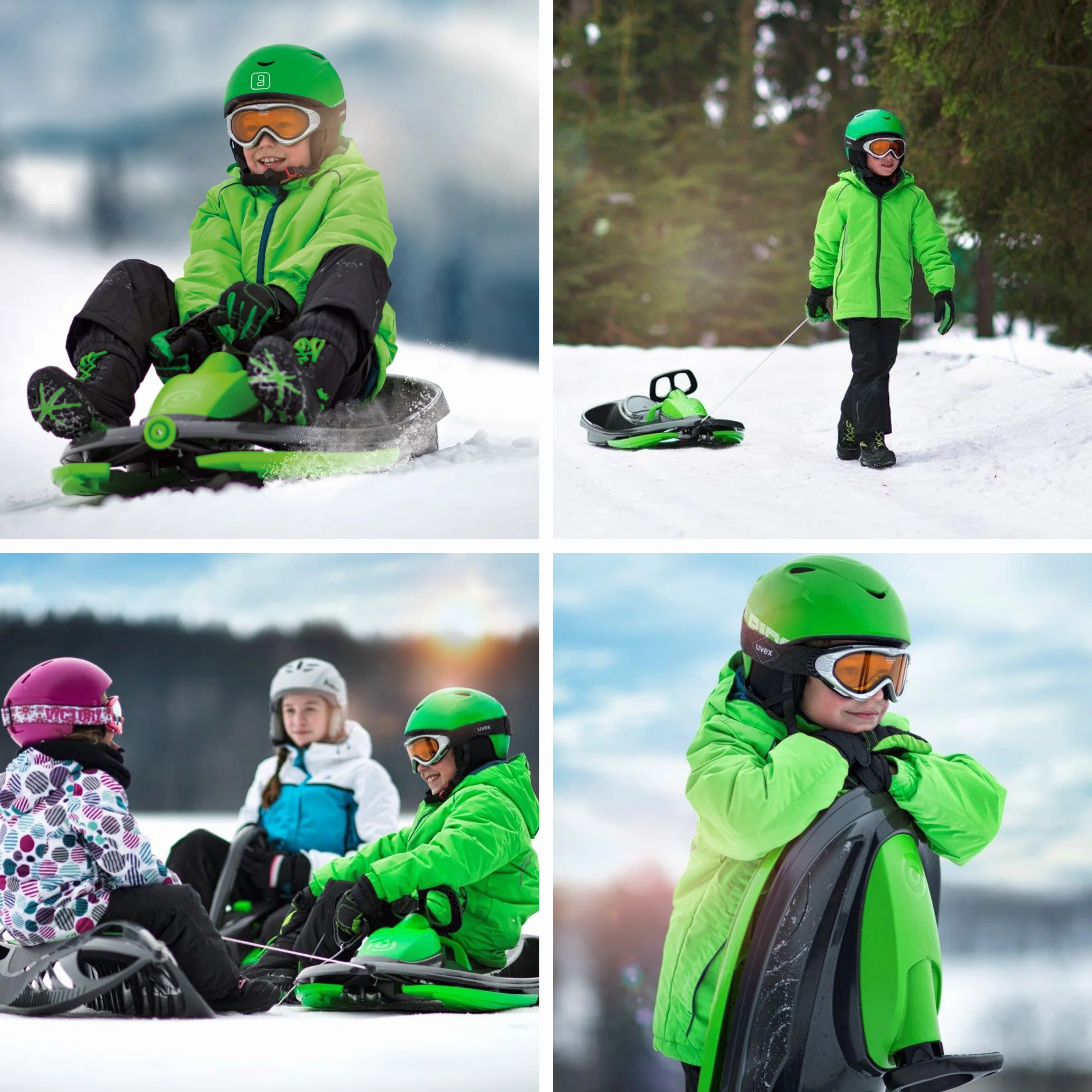 Frendo Stratos Luge pour 2 Personnes