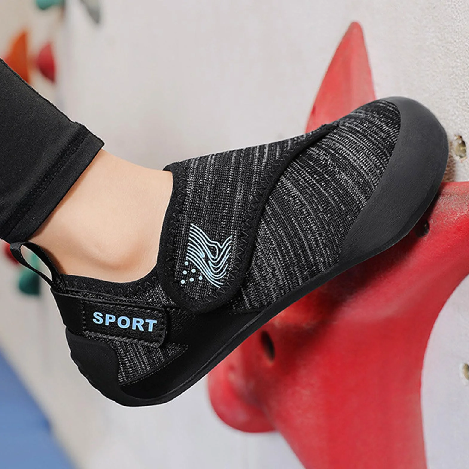 Chaussons d'escalade pour Enfants. Escalade en Salle pour Adolescents. Chaussure Escalade Homme. Chaussures d'escalade Sportive.