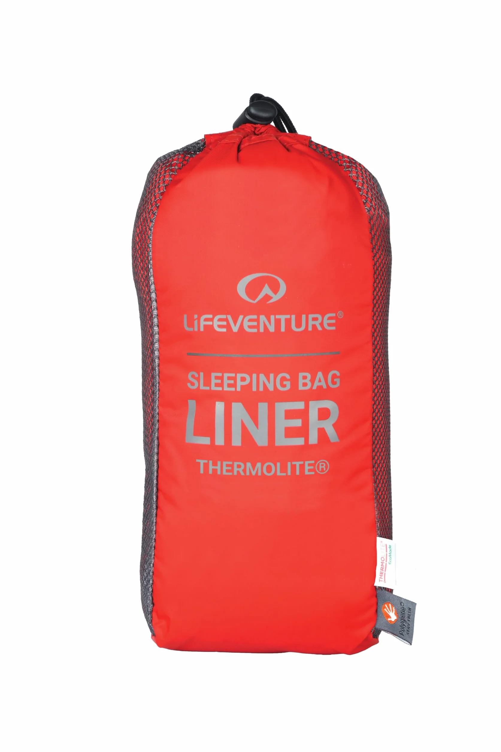 Lifeventure Doublure de Sac de Couchage Thermique – Tissu Thermolite léger ajoute jusqu'à 9 °C de Chaleur, idéal pour Le Camping par Temps Froid et Les Voyages d'hiver, Forme rectangulaire