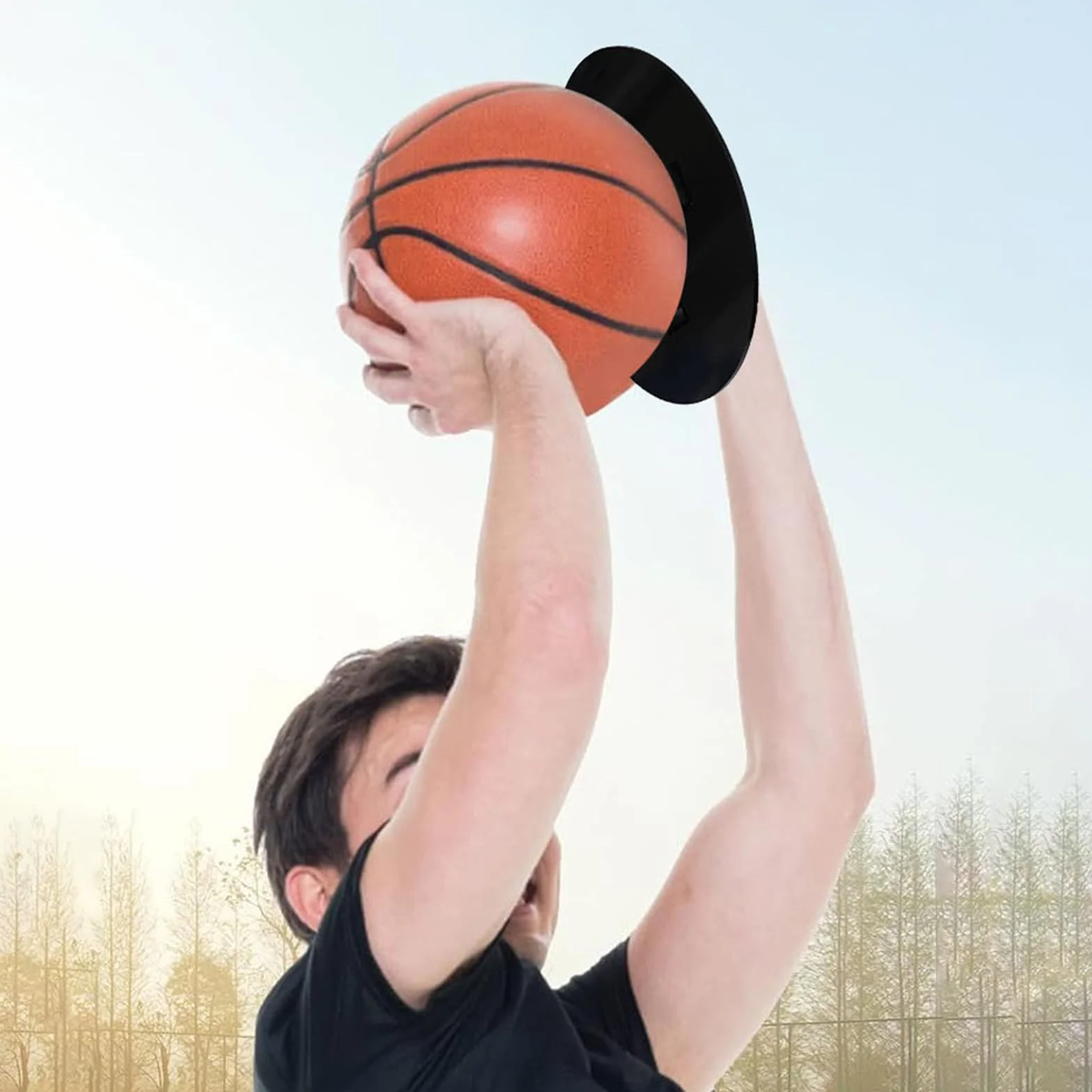 Generico Dispositif D'entraînement Tir : Limitation De La Main Libre, Pour La Précision Basket, Assistant Pour Le Tireur Droit | Matériel De Pratique De Basket En Plein Air Pour Int