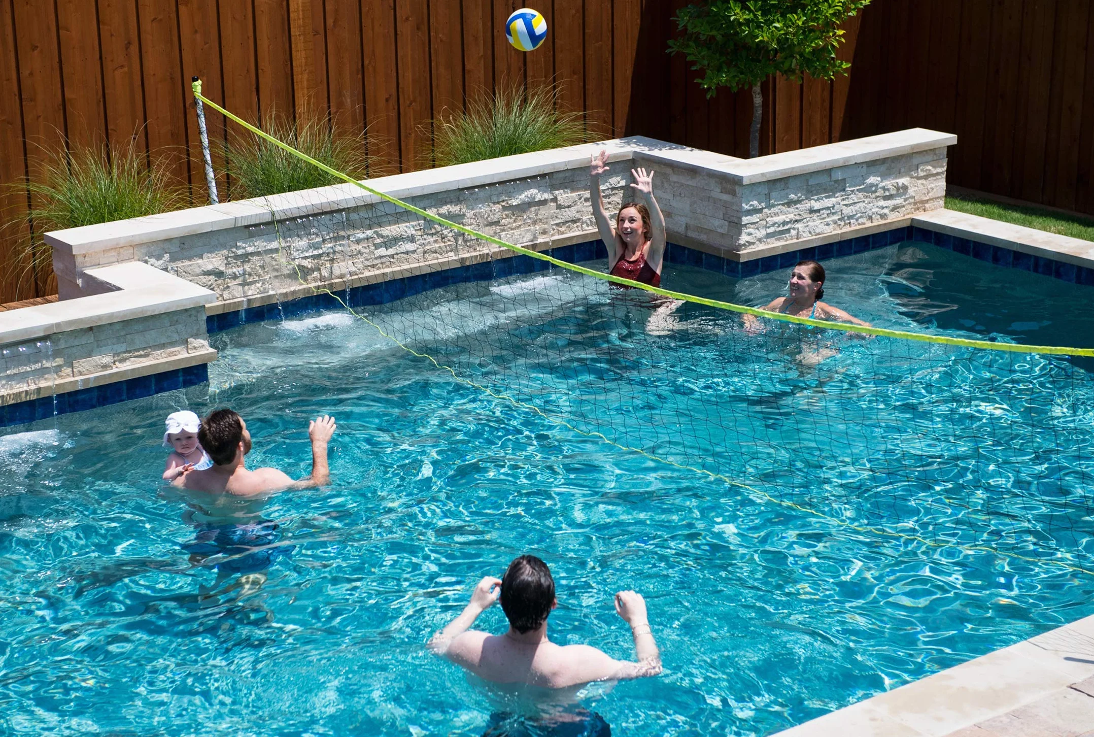 Park & Sun Sports M111200 Ensemble de Volleyball Aquatique Jaune