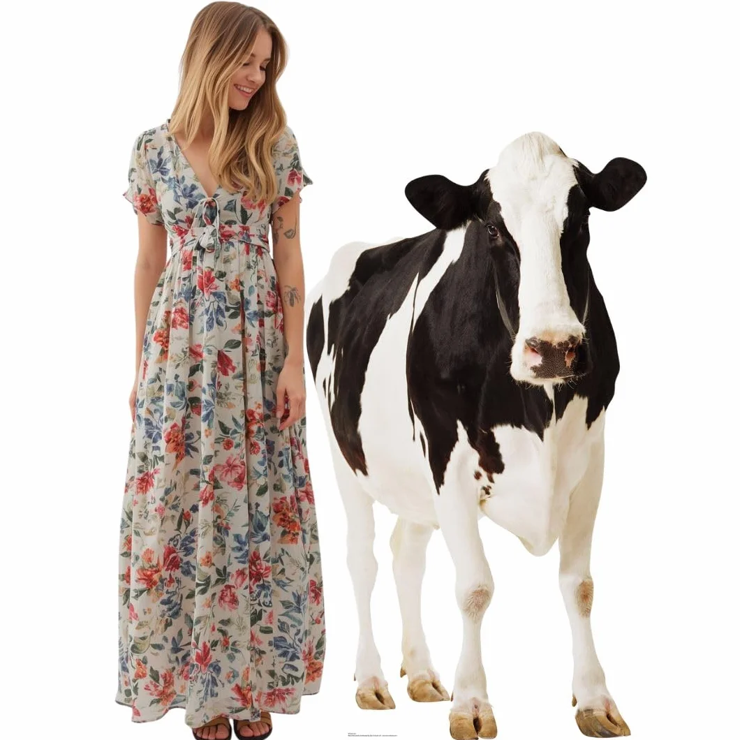 Figurine Géante Vache 152 Cm Star Cutouts Stsc163