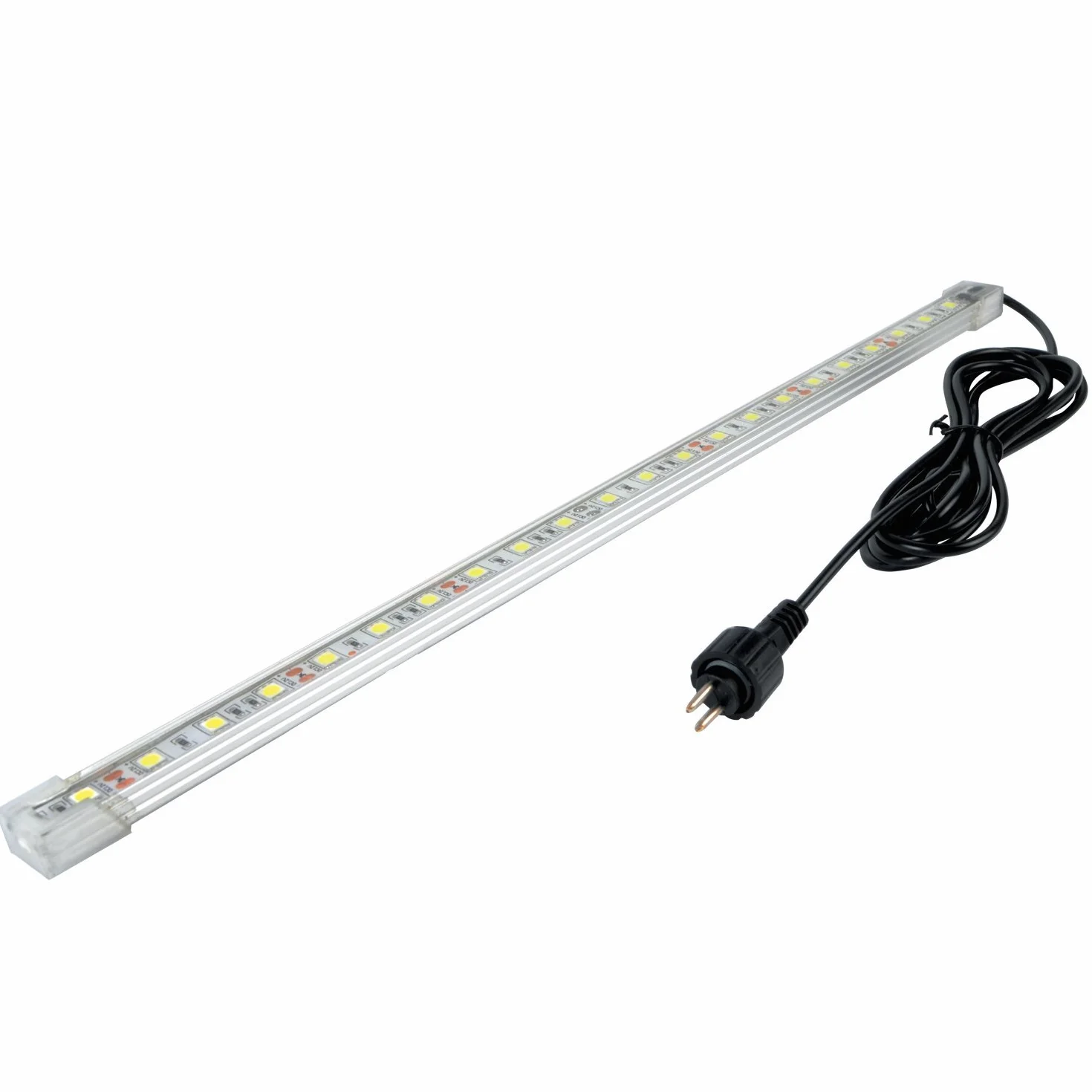 Cascade Bec 15-30 cm d'eau en acier inoxydable V2 A Mat brossé Aqua cas 20 cm LED-Beleuchtung