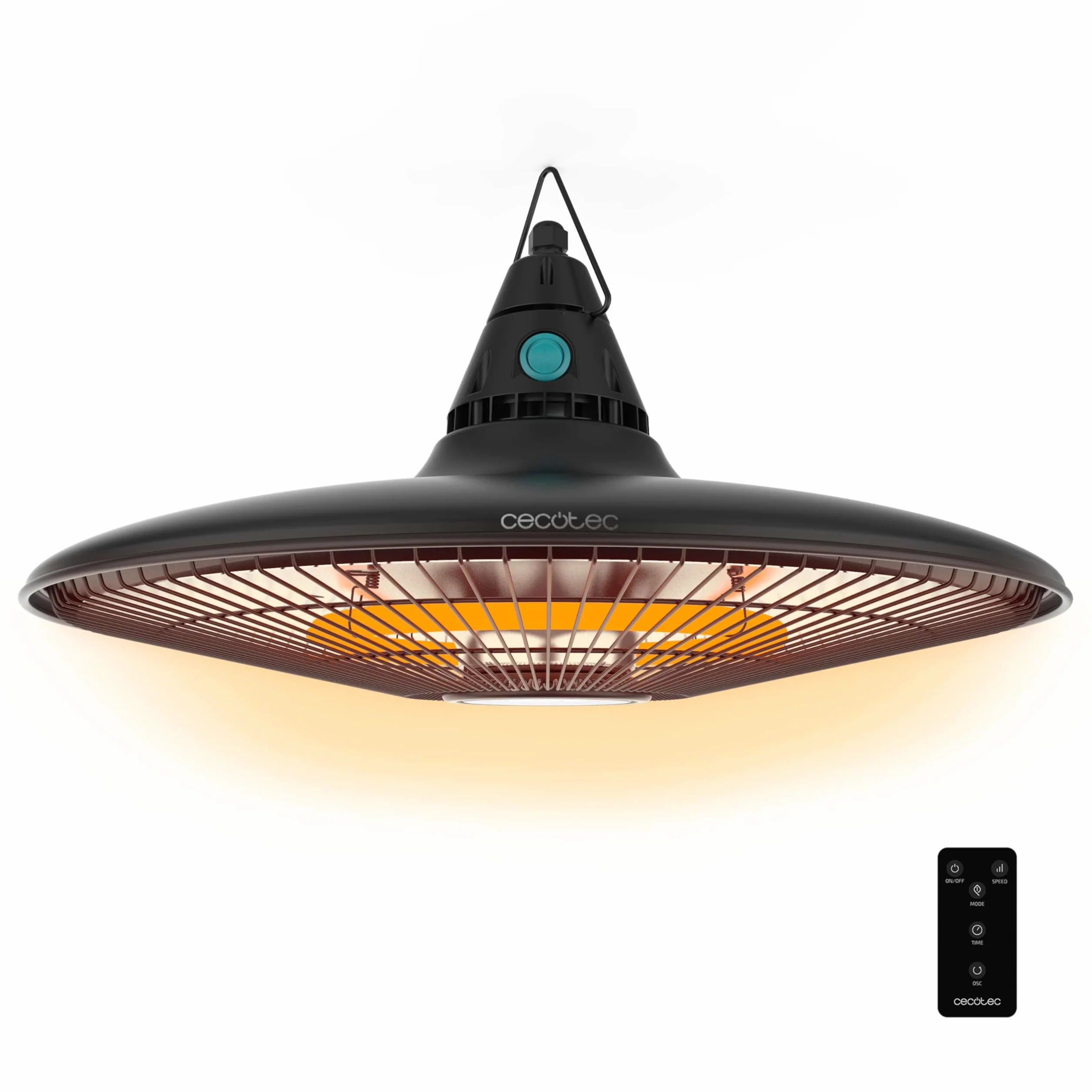 Cecotec Chauffage électrique extérieur ReadyWarm 1500 Power Ceiling 1500 W IP65
