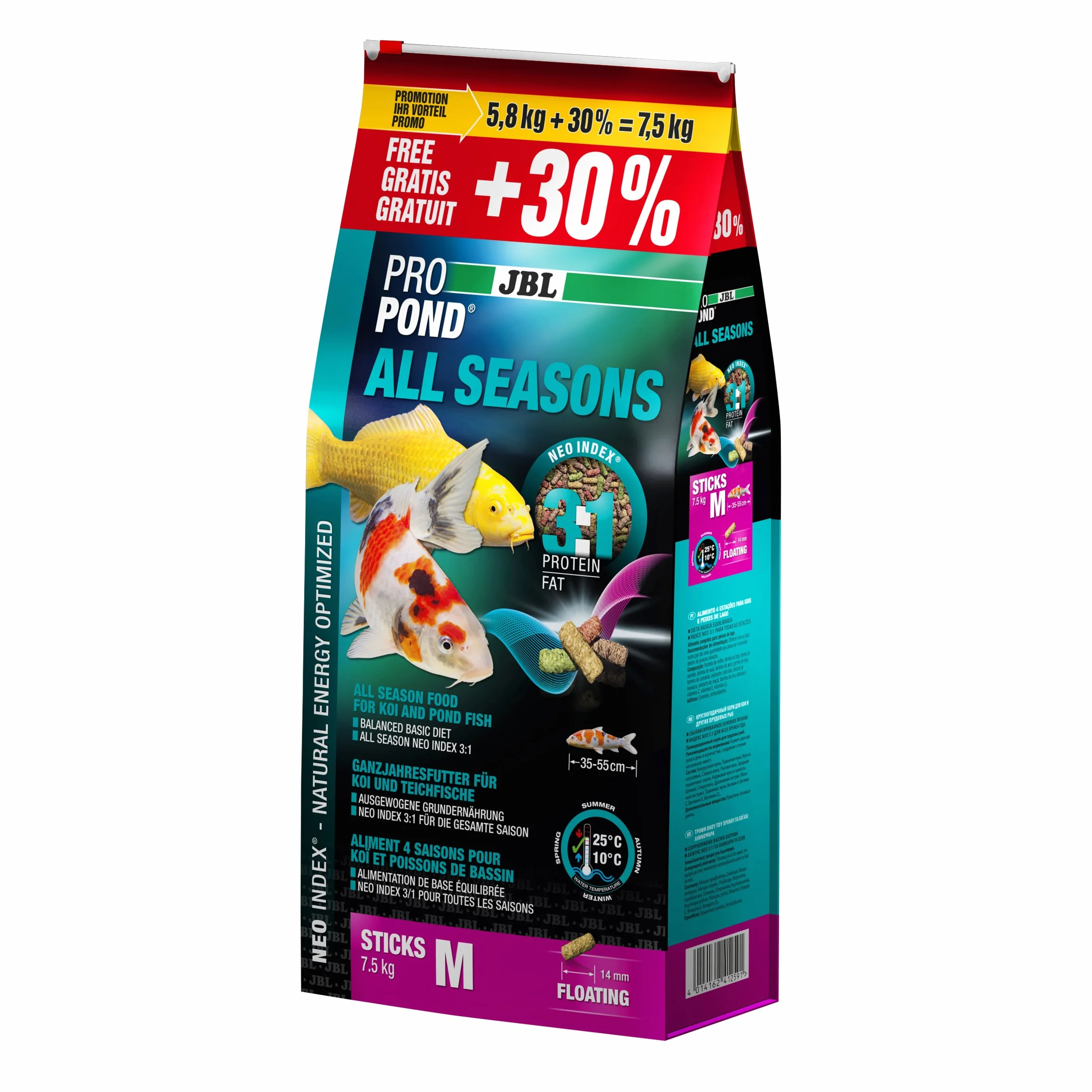 JBL PROPOND All Seasons Sticks 5,8kg +30%