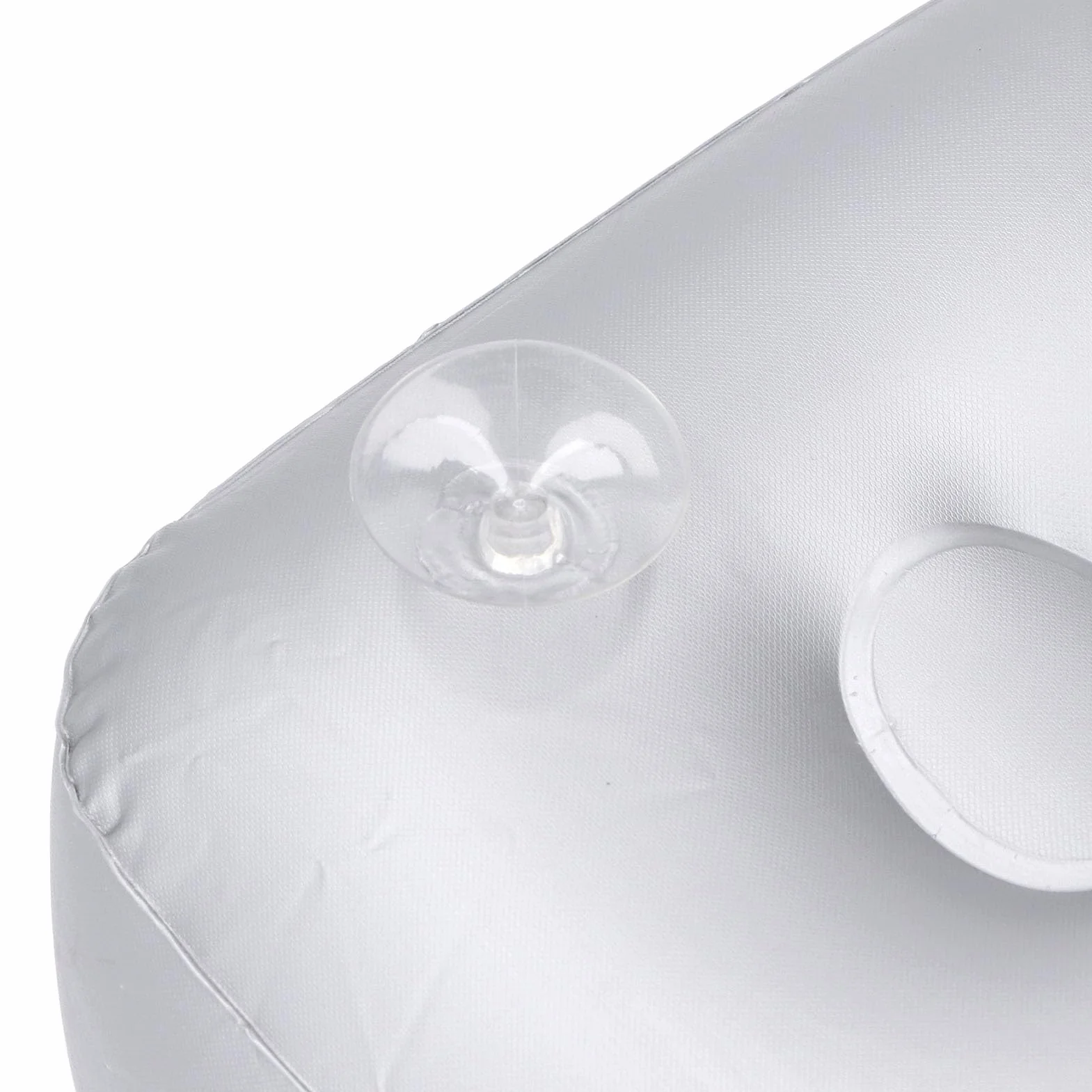 Siège Rehausseur de Spa Réglable Gonflable Double Remplissage avec Ventouses Antidérapantes