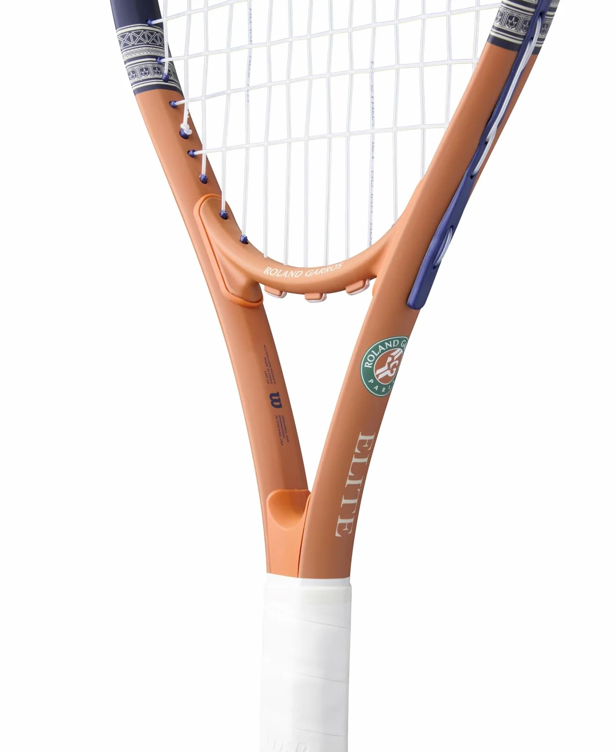 Wilson Roland-Garros 2026 Elite Raquette de Tennis Marine/Orange Taille de Grip 2