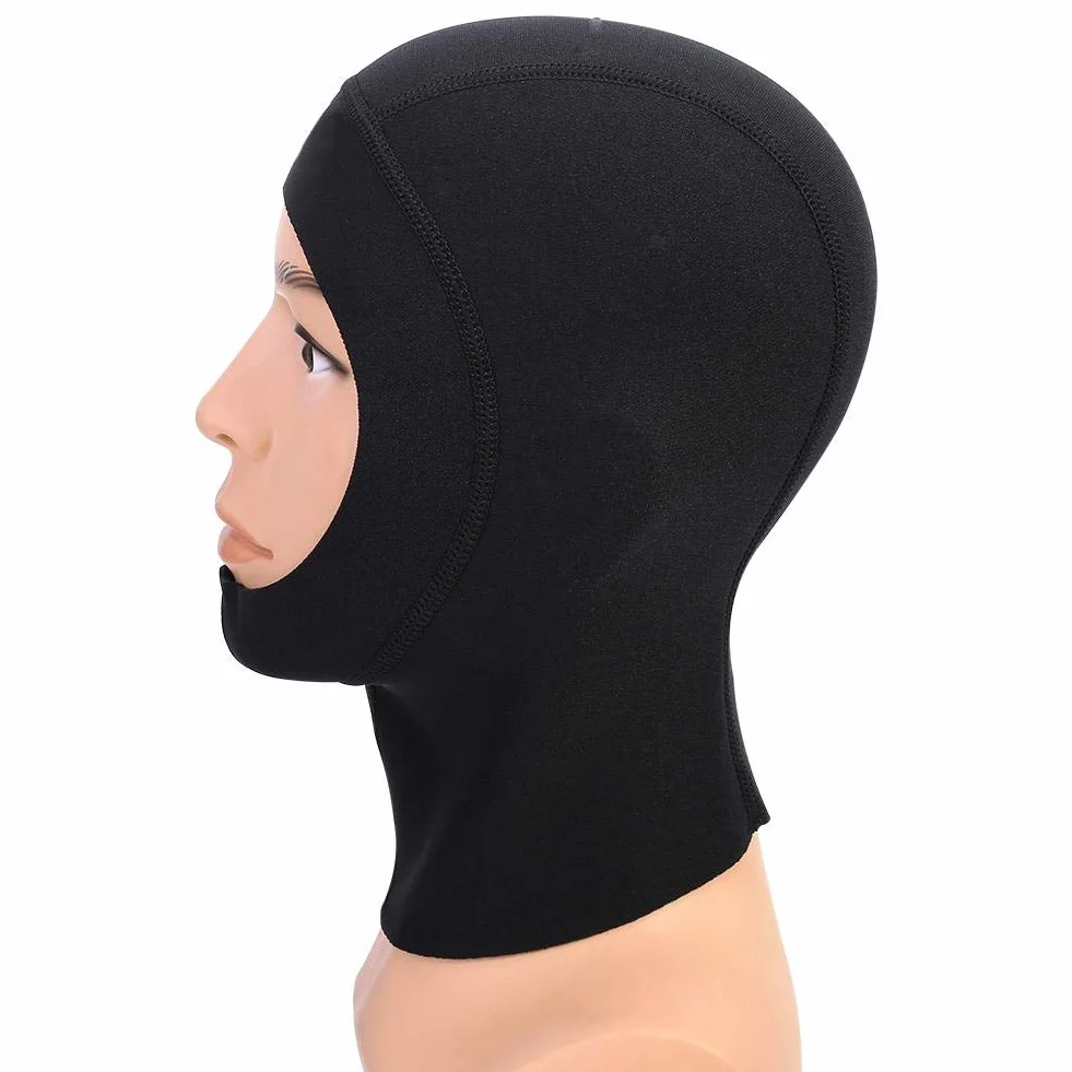 VIFER Bonnet de Plongée Thermique 1mm/3mm Néoprène Cagoule Surf Chapeau Cagoule de Plongée pour Apnée Kayak Voile Canoë
