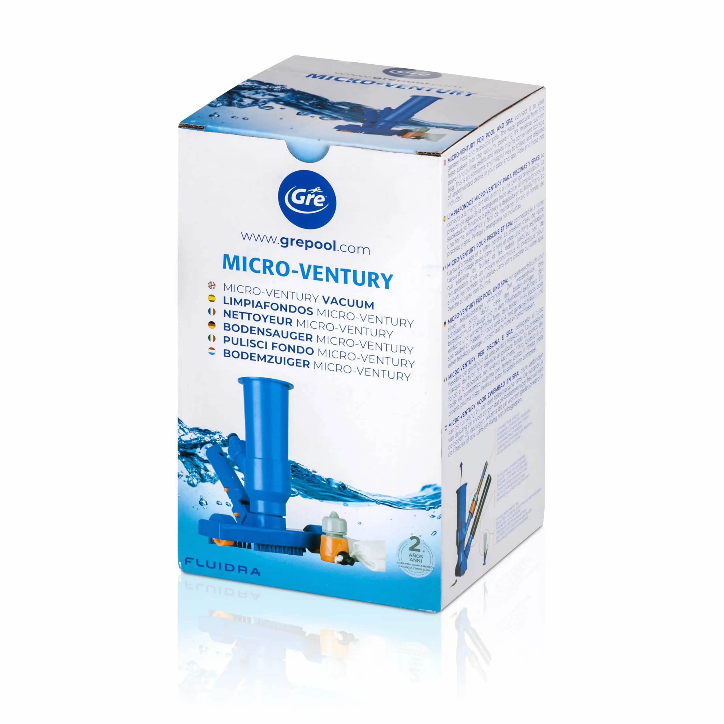 Nettoyeur Manuel Micro Ventury Gre 90111 pour Piscines Hors-Sol et Spas