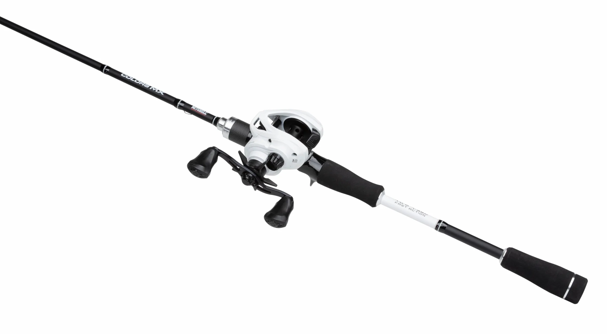 Mitchell Colors MX Castrute and Rolle Combo – Raubfisch Baitcasting Setup – Hecht, Zander, Barsch