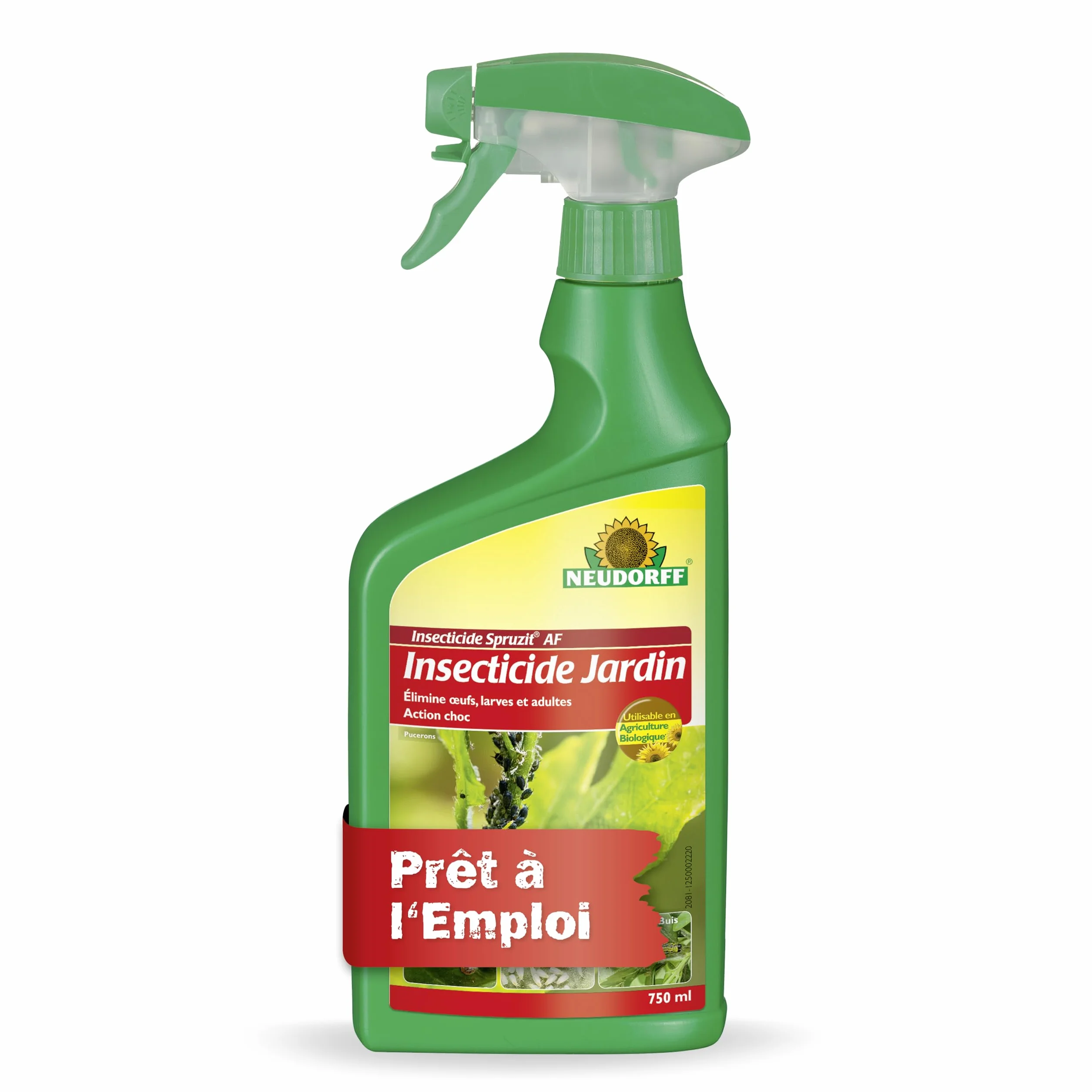 Neudorff Spruzit Insecticide Jardin 750 ml - Prêt à l'emploi contre pucerons, cochenilles et ravageurs
