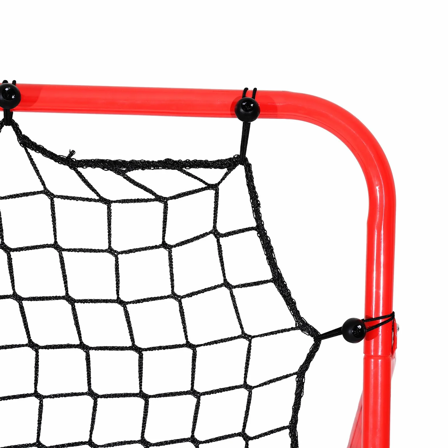 Jopassy Filet de rebond de football - Kickback pliable - Filet de rebond pour l'entraînement - Tube en métal/tissu PE - Pour basket-ball