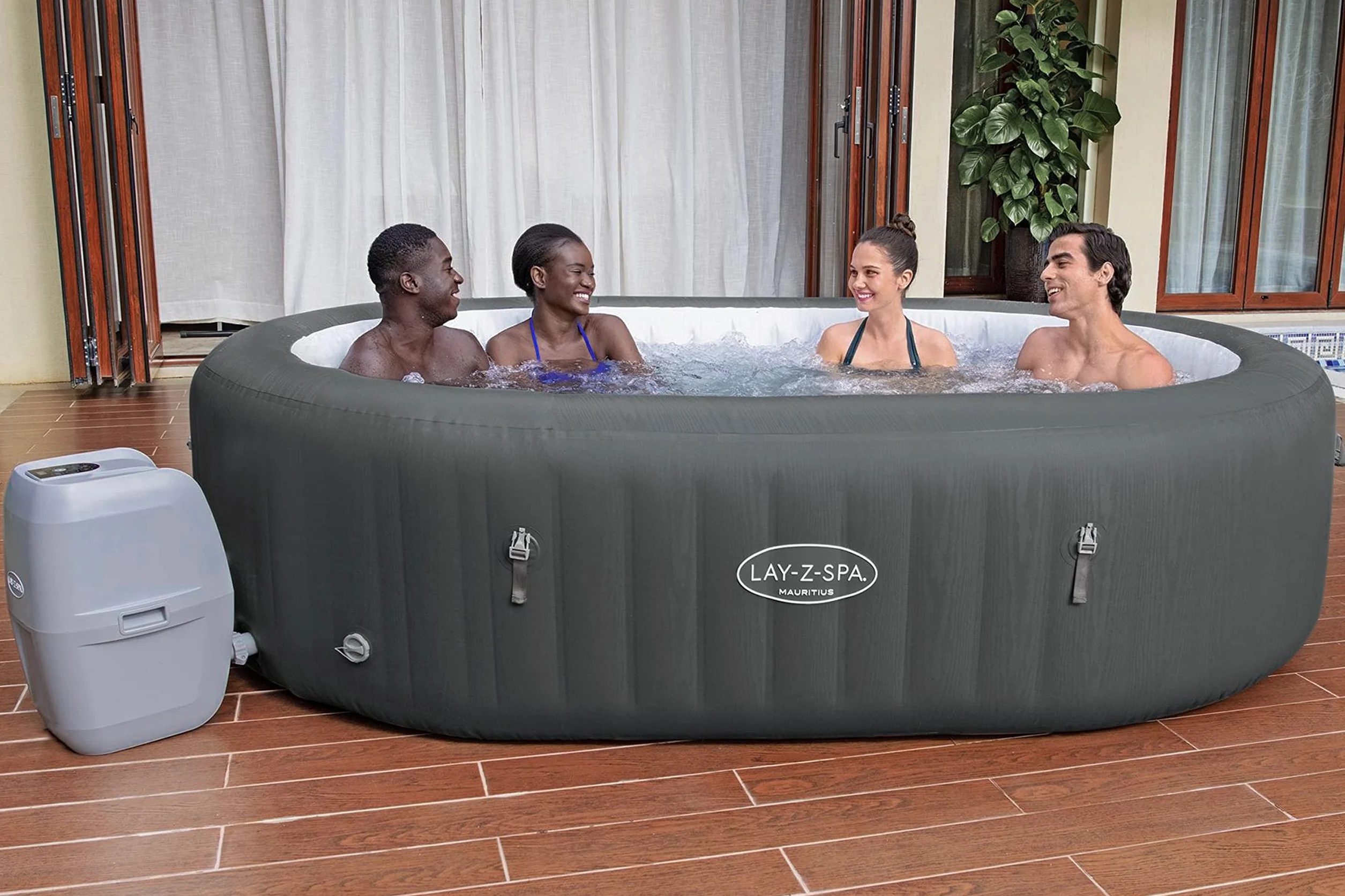 Bestway Lay-Z-Spa Mauritius Airjet 270 x 180 x 71 cm 5-7 Personnes
