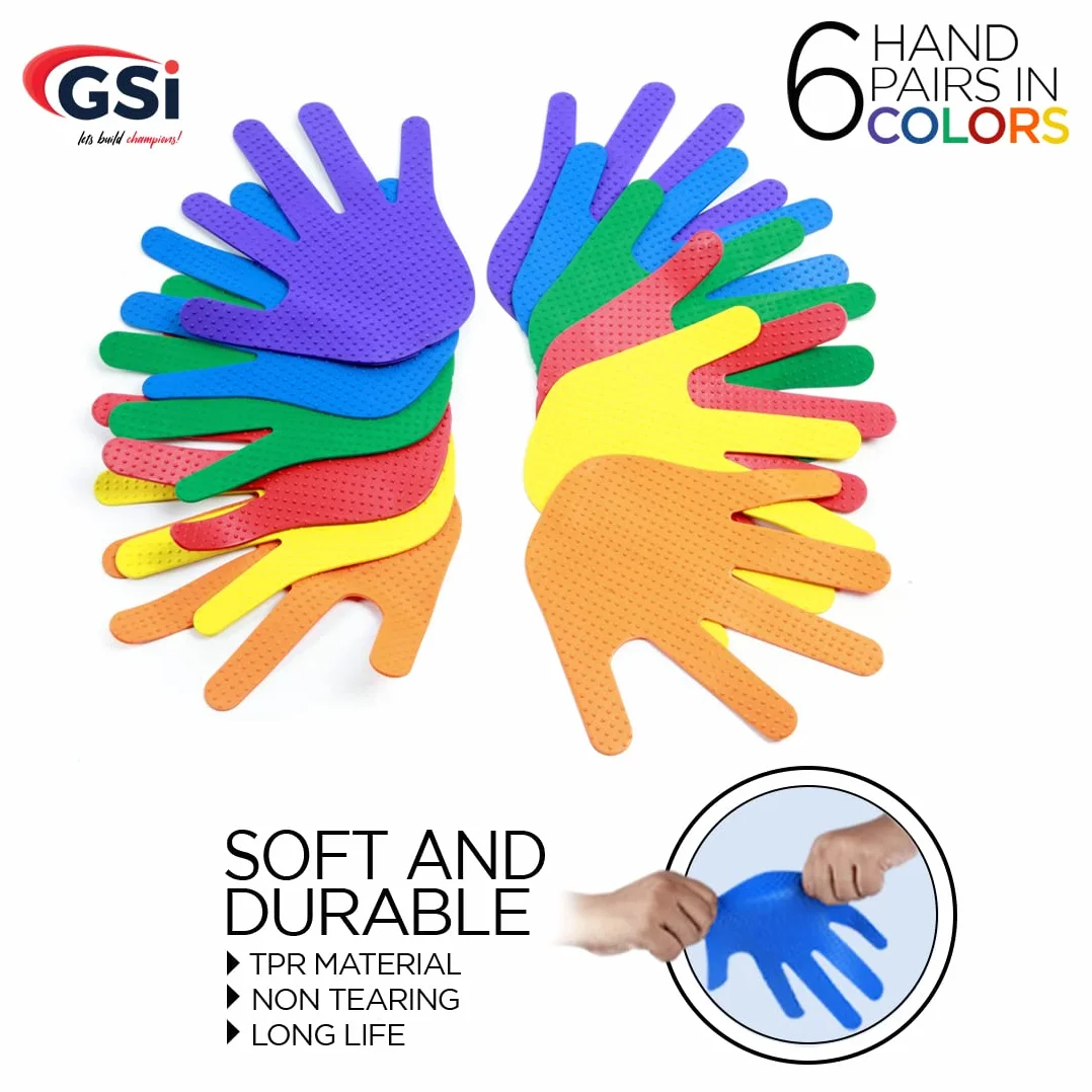GSI Lot de 6 marqueurs à main