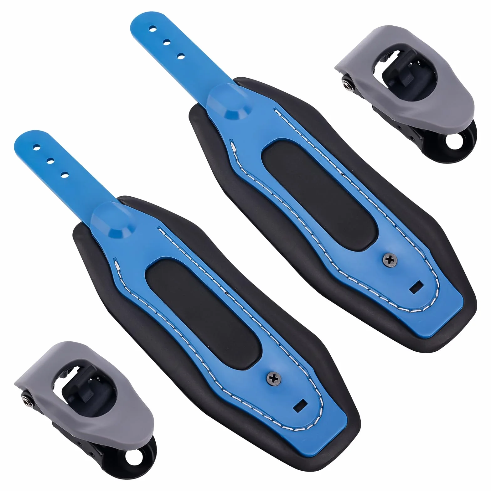 Sangles de Cheville de Fixation de Snowboard Universelles avec Boucles Faciles à Régler