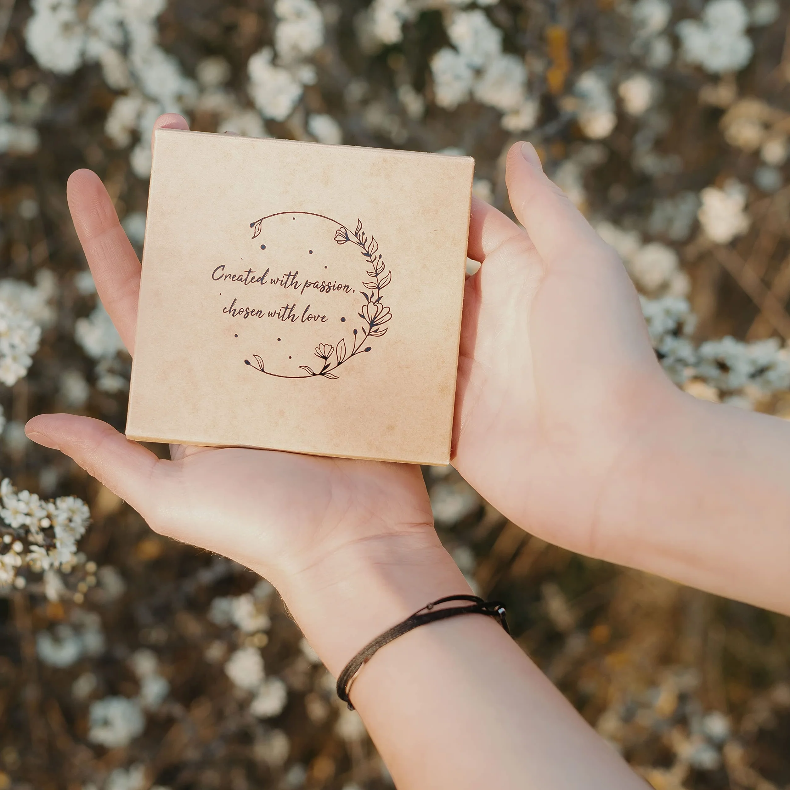 Cadeau Anniversaire de Mariage 1 an - Cœur Gravé en Bois pour Femme Homme