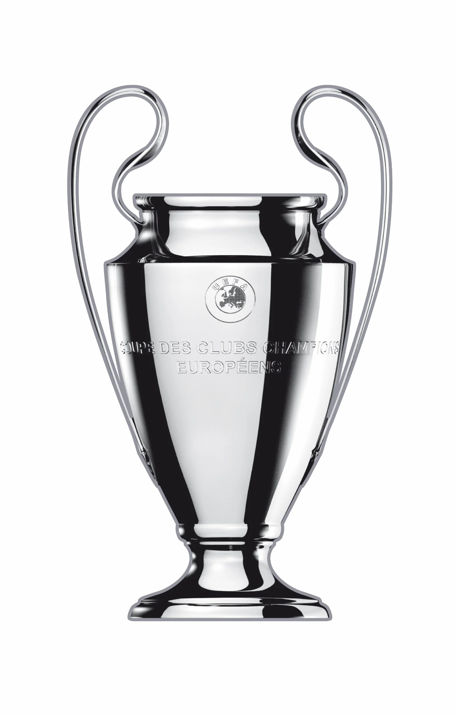 UEFA Mixte Uefa-cl-pi Pins du troph e de la Champions League, Argent - Argent, 35 mm EU