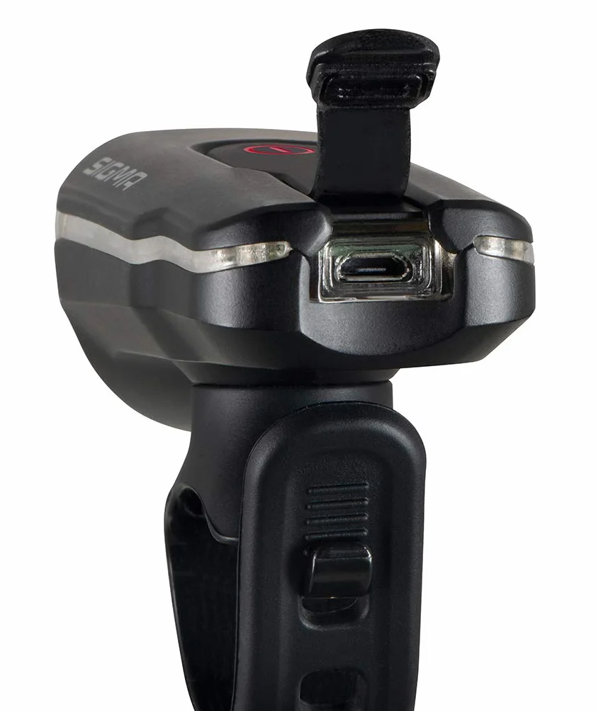 Sigma Sport Aura 60 USB Feu Avant de vélo Unisexe, Noir, Taille Unique