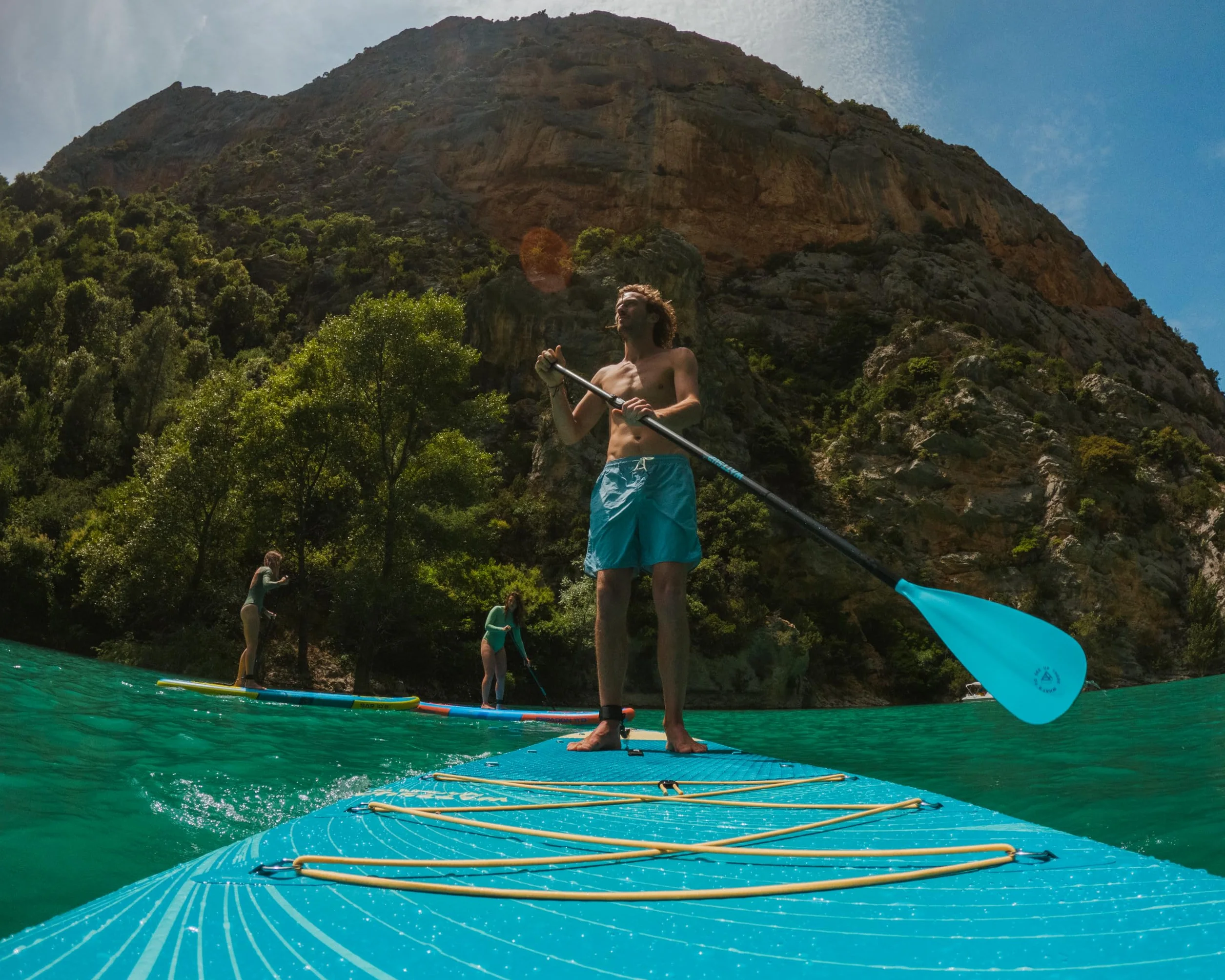 Wattsup - Sup Stand Up Paddle Gonflable - Gamme Essentials - Dropstitch - Pack Complet : Pagaie 2in1 Leash Pompe Sac de Transport