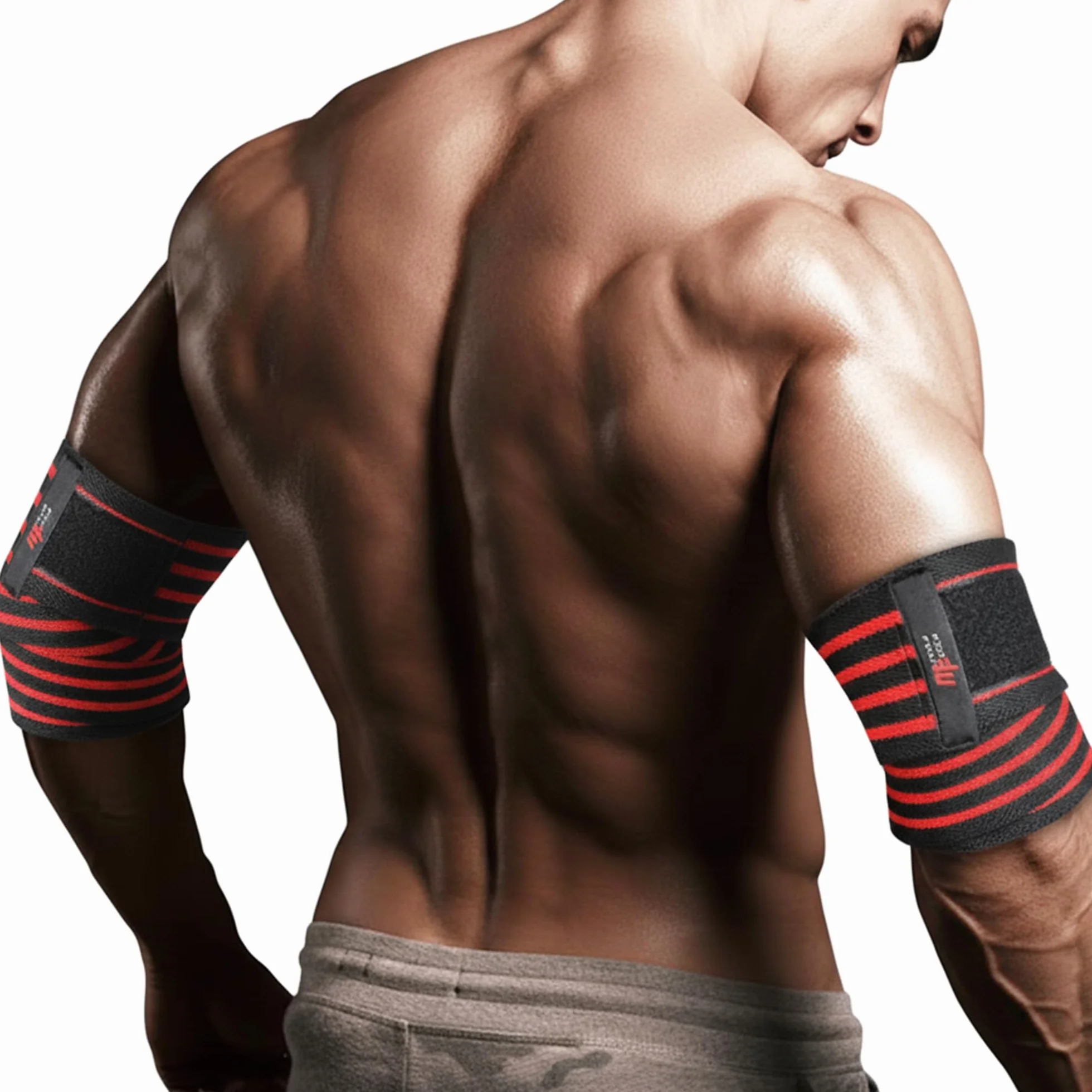 Coudières de Musculation avec Bandes Élastiques Réglables – Soutien pour Stabilité des Articulations