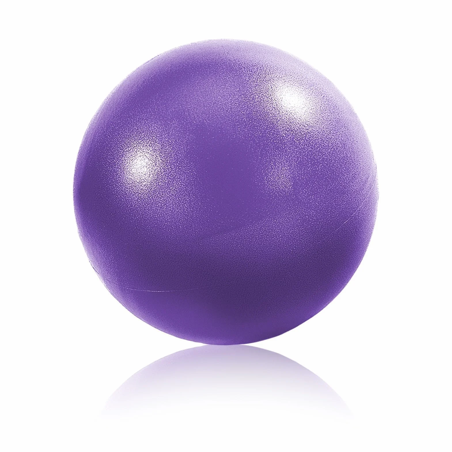 25cm Ballon Pilates, Ballon Gym avec Paille de Gonflage Ballon Fitness de Gymnastique Ballon de Grossesse Anti-éclatement Ballon Yoga pour Pilates Barre Rééducation et Renforcement du Tronc
