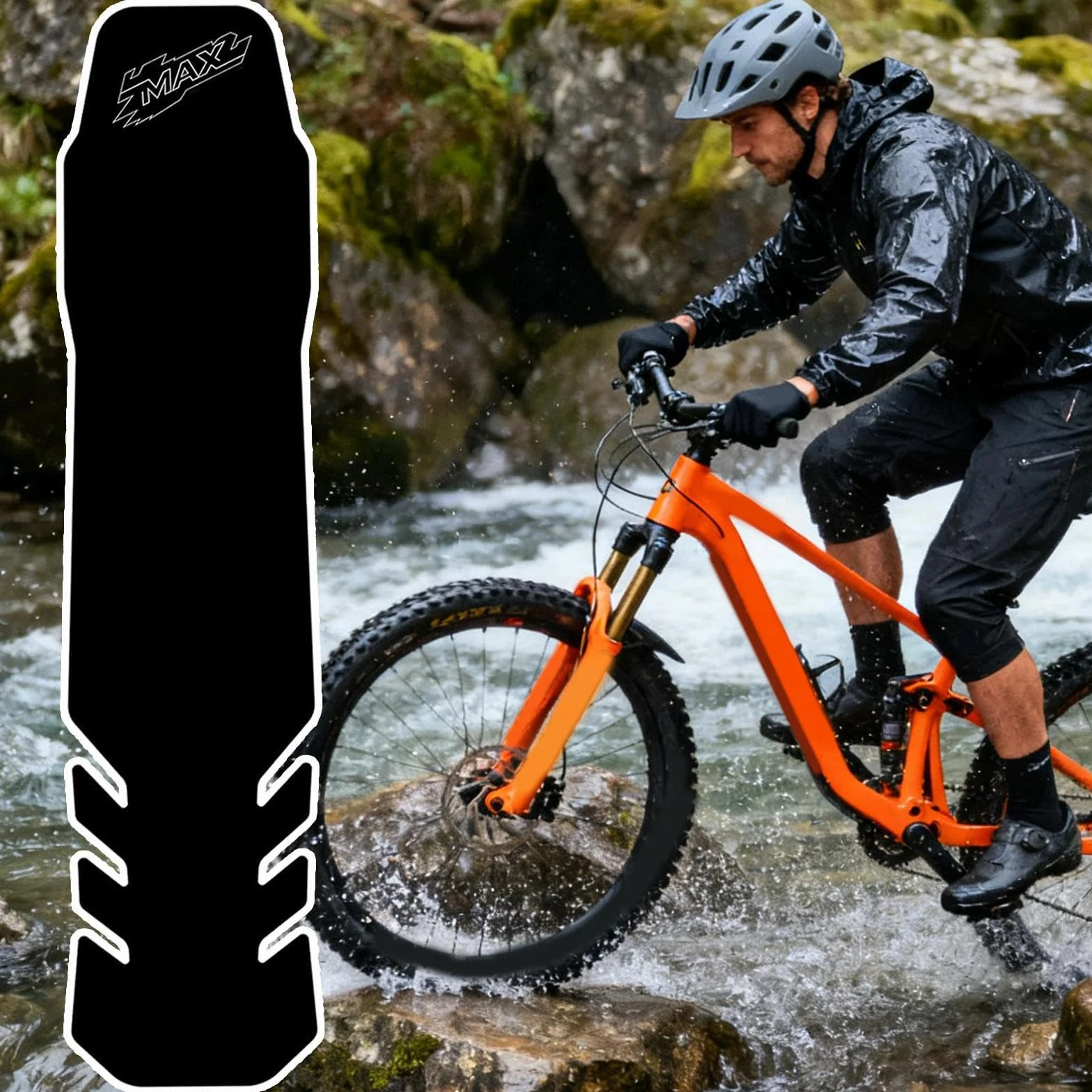 Protection de cadre de vélo – Ruban adhésif de protection anti-collision pour guidon de fourche, peinture