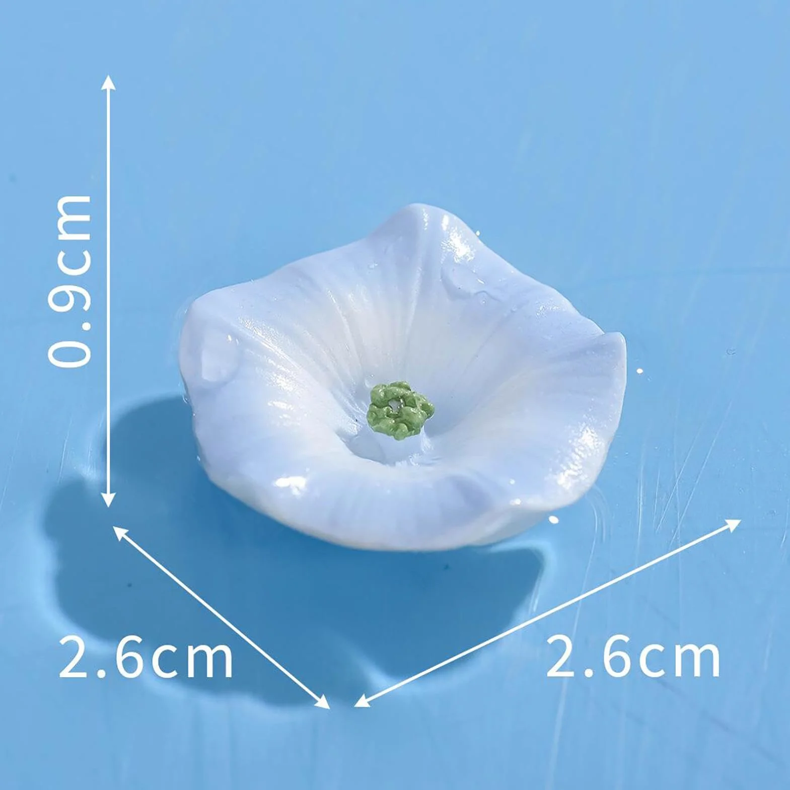 Abreuvoir à Abeilles 8 Fleurs Flottantes en Résine pour Jardin Bassin Oiseaux Sauvages