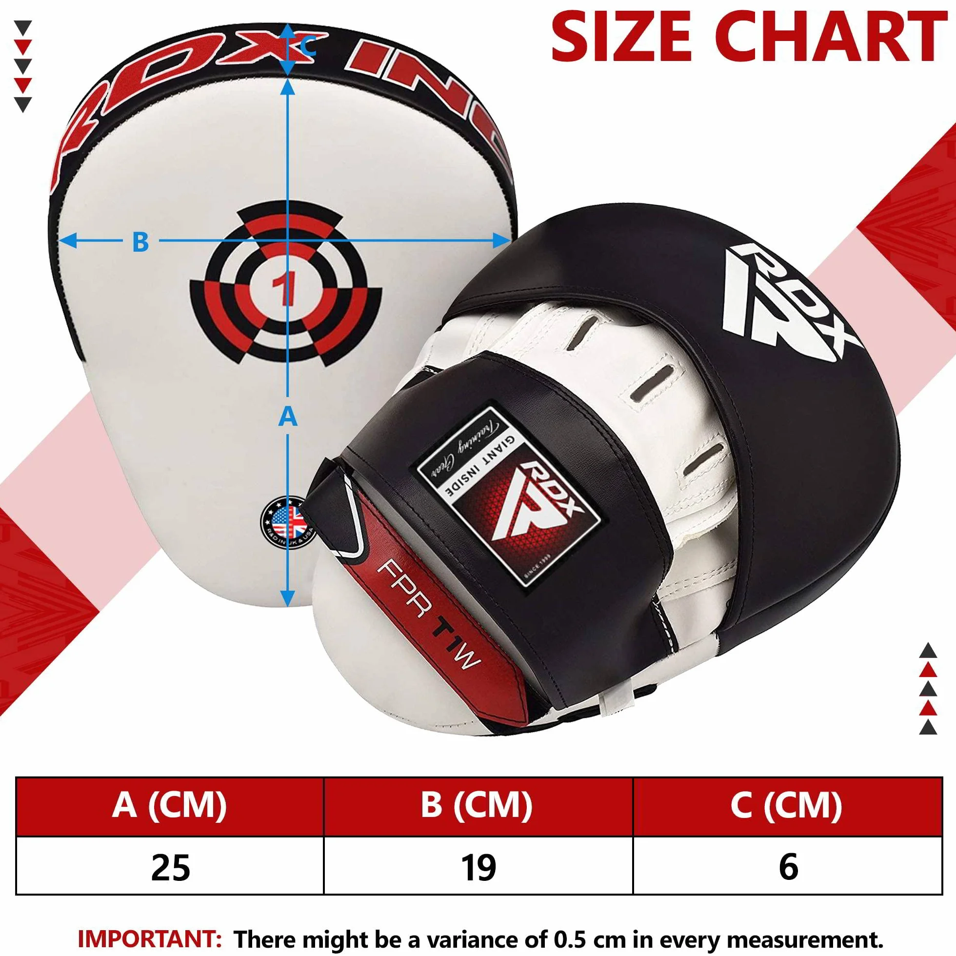 RDX Pattes d'ours Boxe MMA Incurvé Art Martiaux Bouclier Pao Muay Thai Kick Boxing Bouclier de Frappe Cible D'entraînement Mitaines Focus Pads Sports de Combat Taekwondo