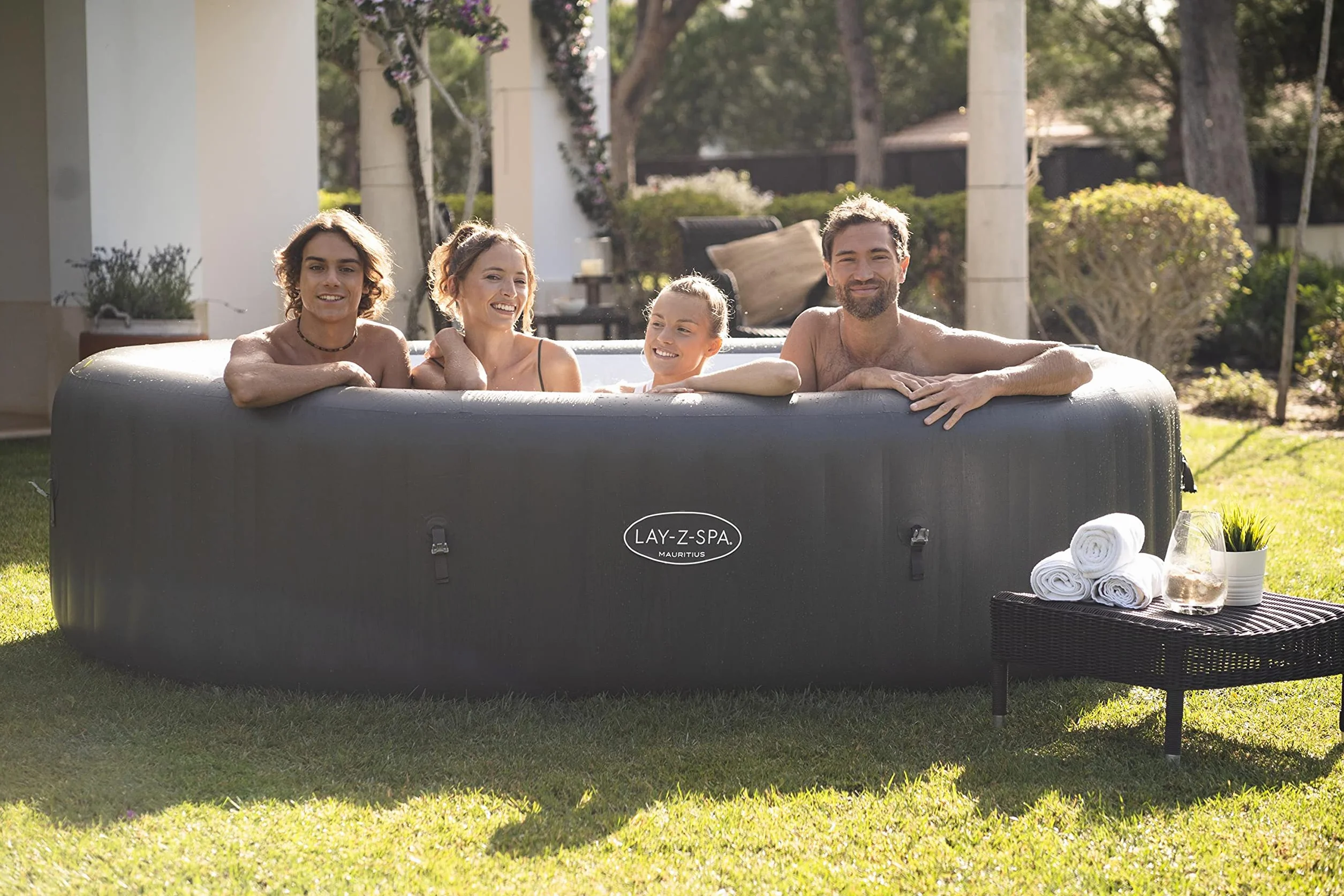 Bestway Lay-Z-Spa Mauritius Airjet 270 x 180 x 71 cm 5-7 Personnes