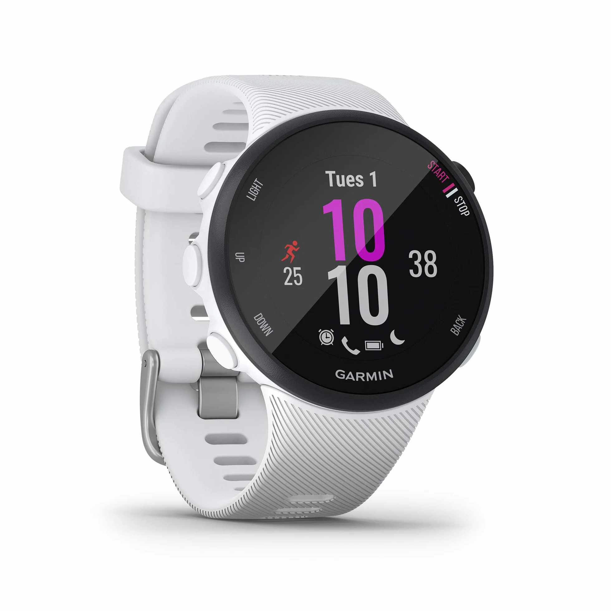 Garmin Forerunner 45 Montre de course à pied Reconditionné Blanche Small
