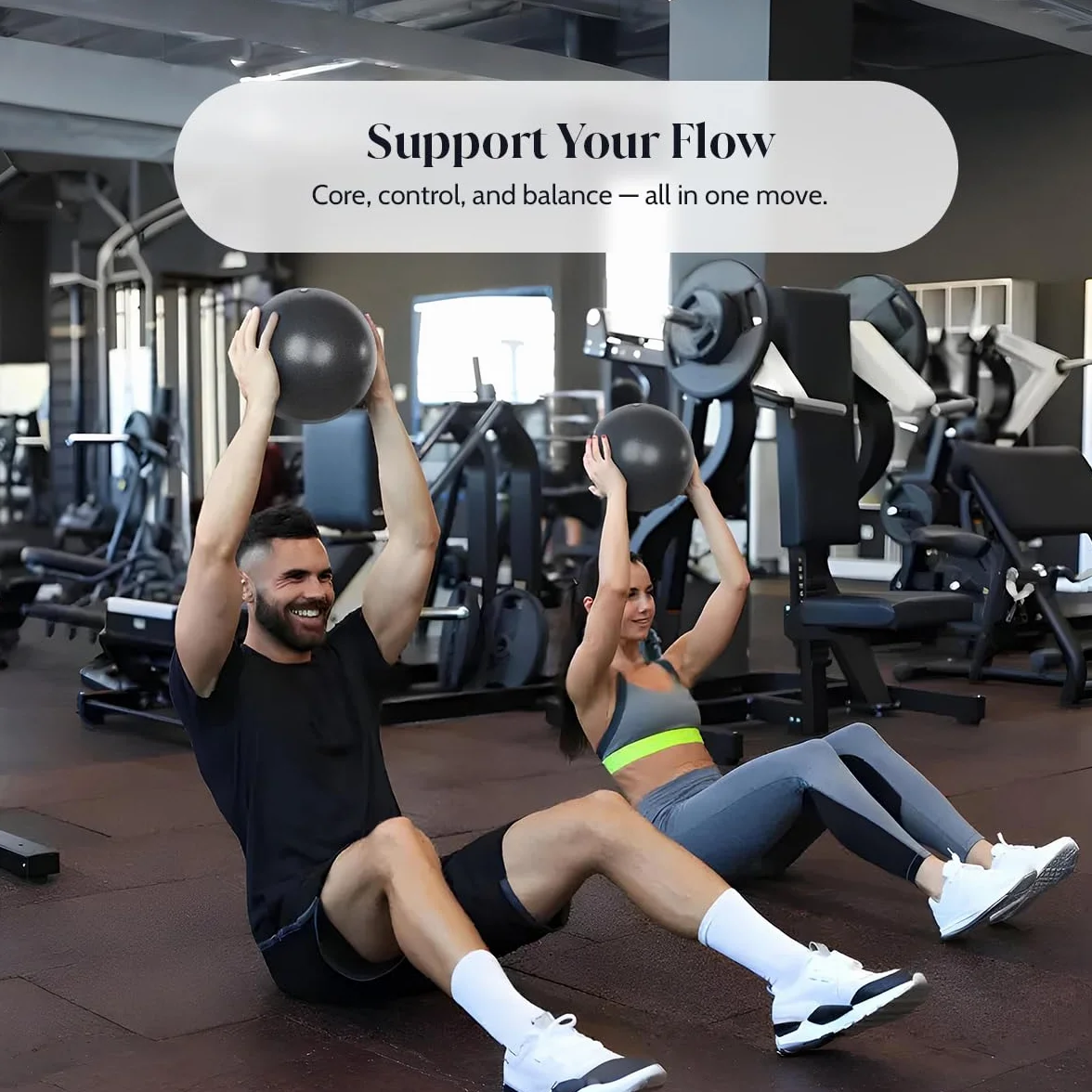 Kit Pilates Maison – Ensemble Pilate Ring - Mini Yoga Ball - 3 Bande de Resistance Musculation Maison - Elastique Sport - Gym Equipment