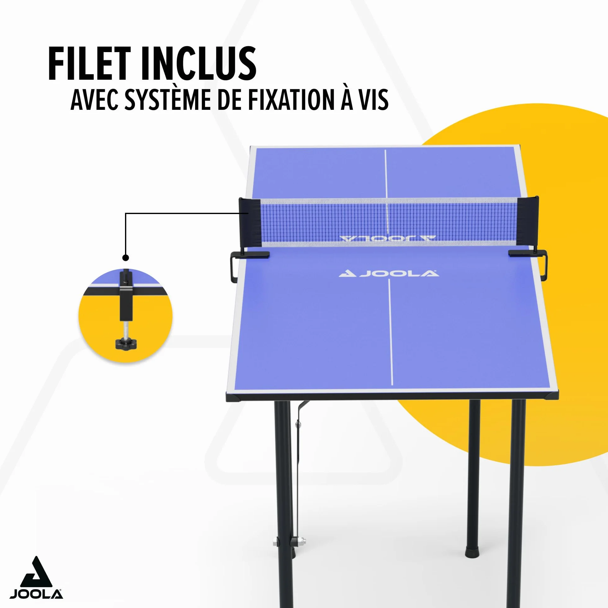 JOOLA Mini Table de Ping-Pong d'Intérieur avec Filet Inclus