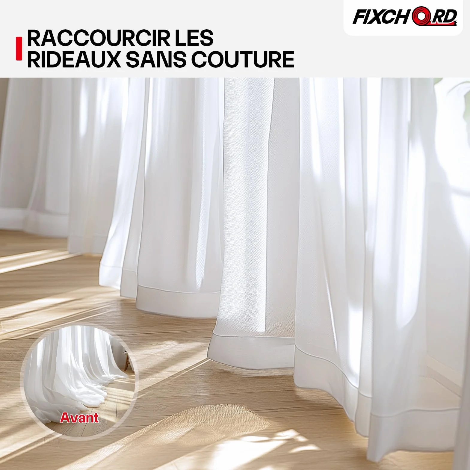 Ruban Thermocollant pour Ourlet, Bande Thermocollante sans Couture, Blanc 30M x 20MM