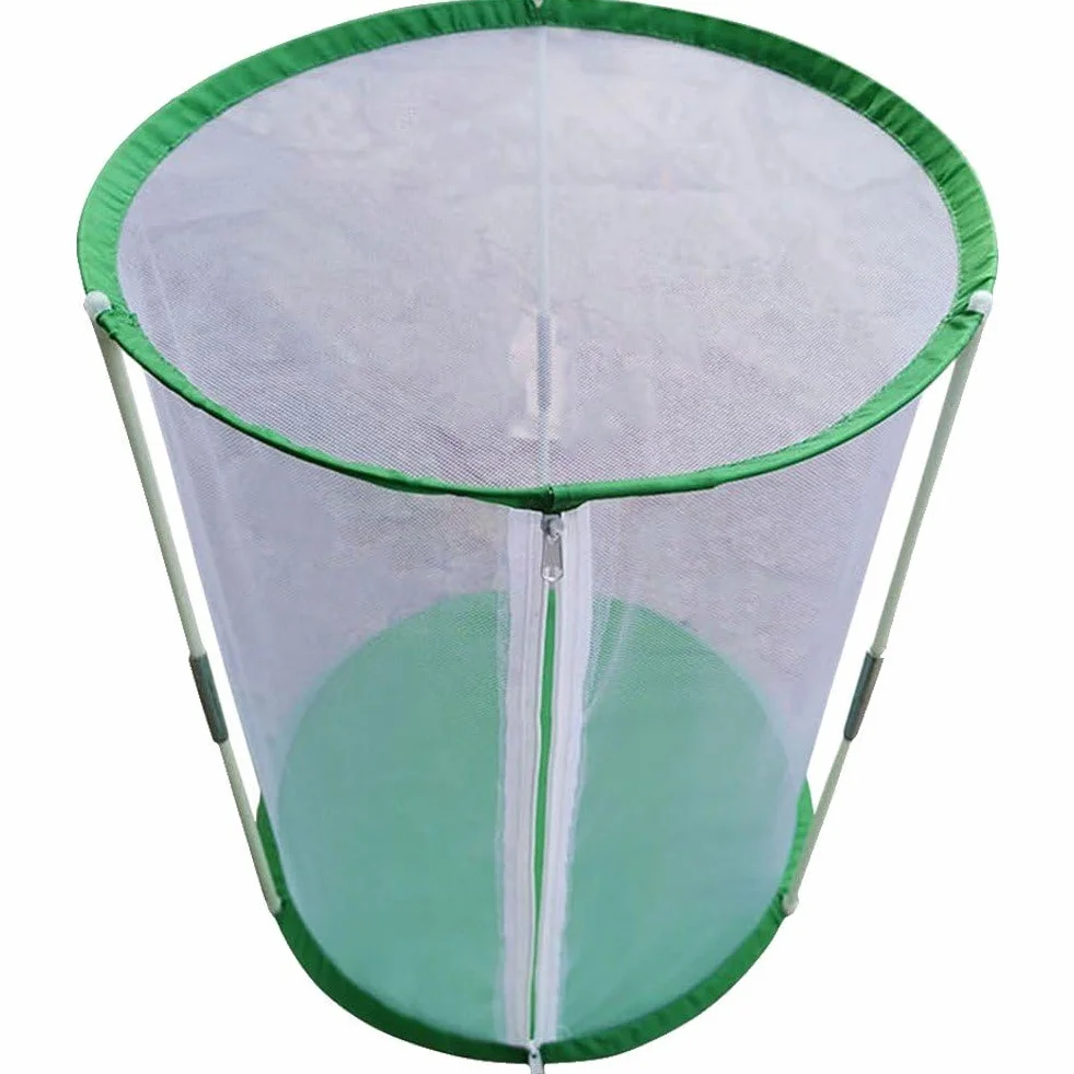 Papillon Habitat Jardin Kit Grande Cage Pliable Insecte Filet Maison 30 x 40 cm