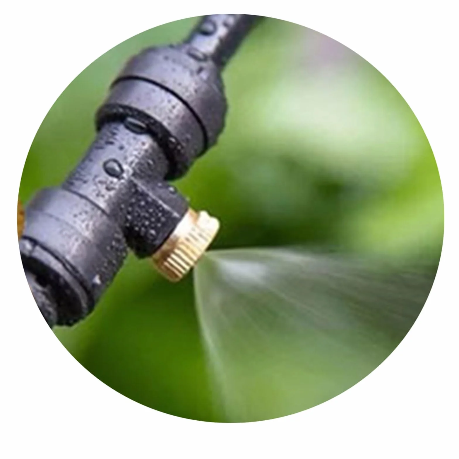 Système de Brumisateur Extérieur Pompe 12V, Kit Brumisation Patio Micro Sprinkler Irrigation Jardin 9M