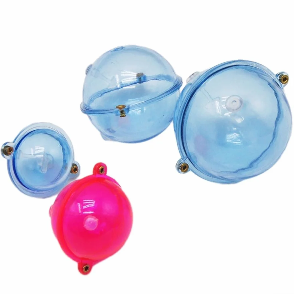 Flotteurs de pêche creux boule bulles 40 mm lot de 5 pour mer rivière